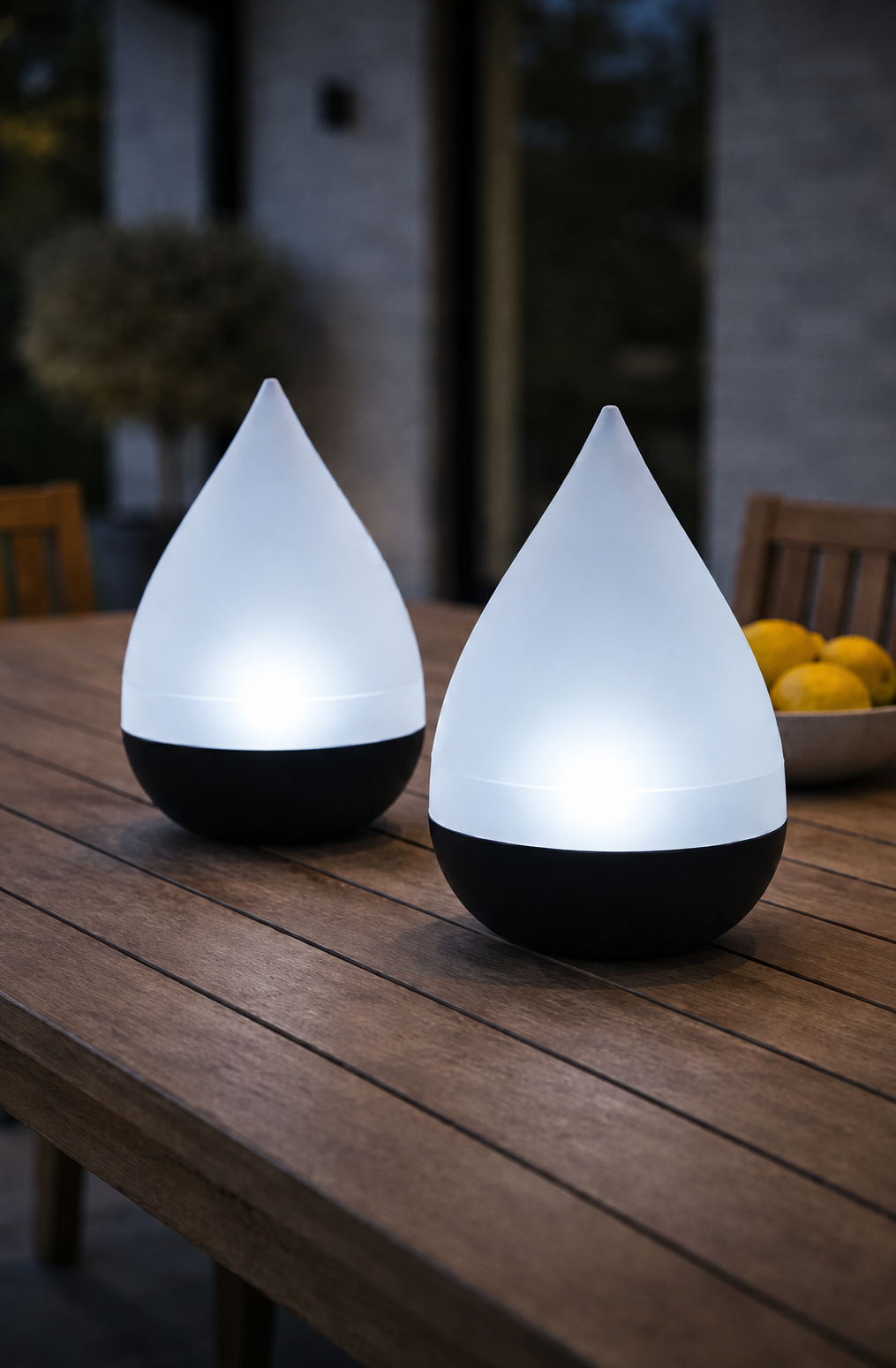 Bordlampe AURA med solceller