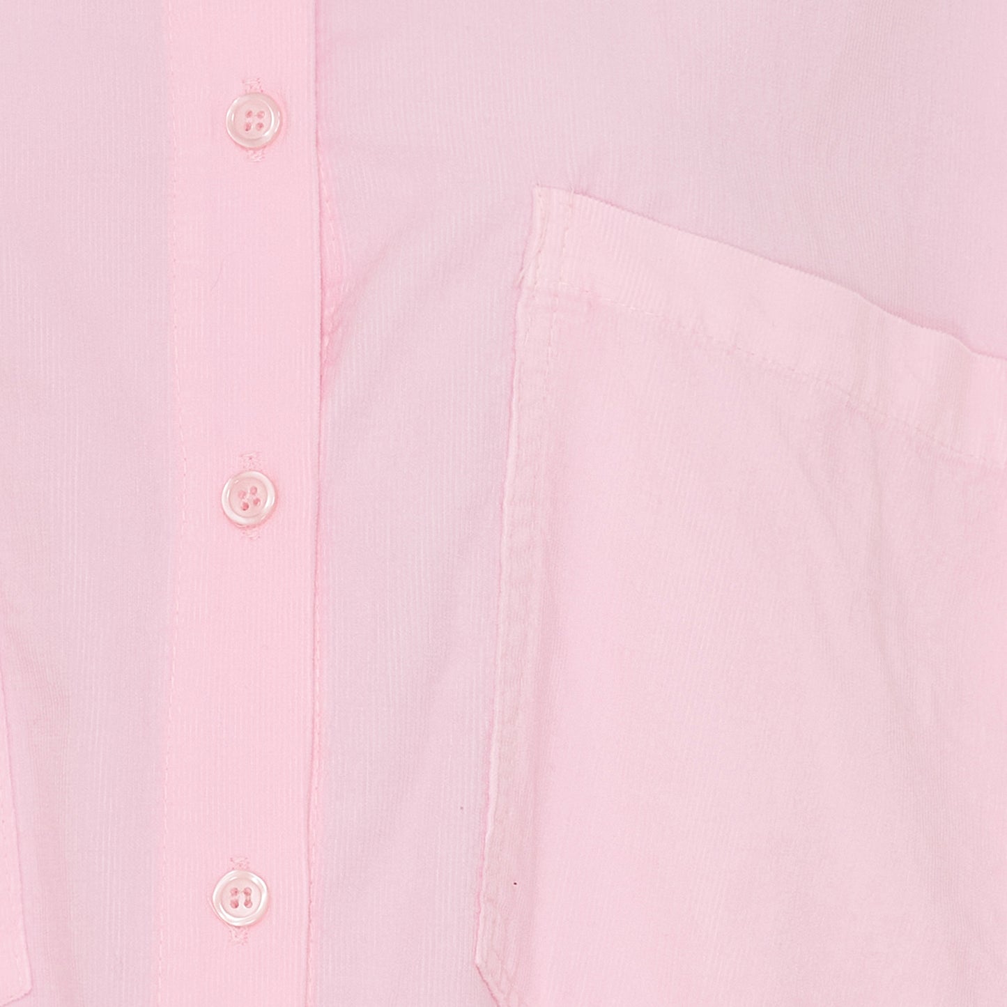Skjorte baby fløjl - Pink