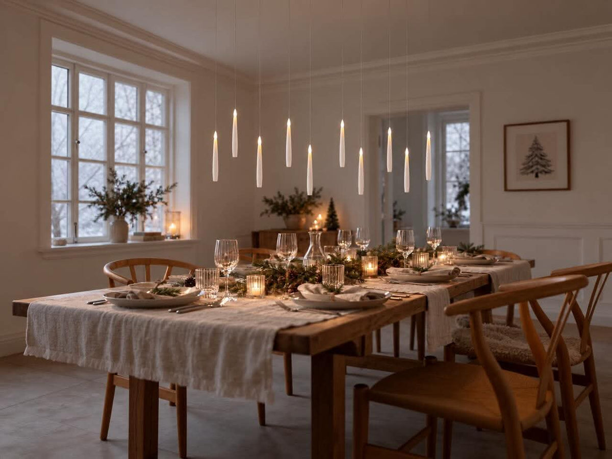 Svævende LED lys - 10 pak