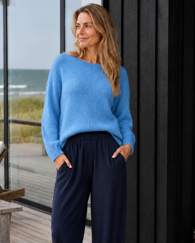 Alpacha strik Depeche - Jeans blue