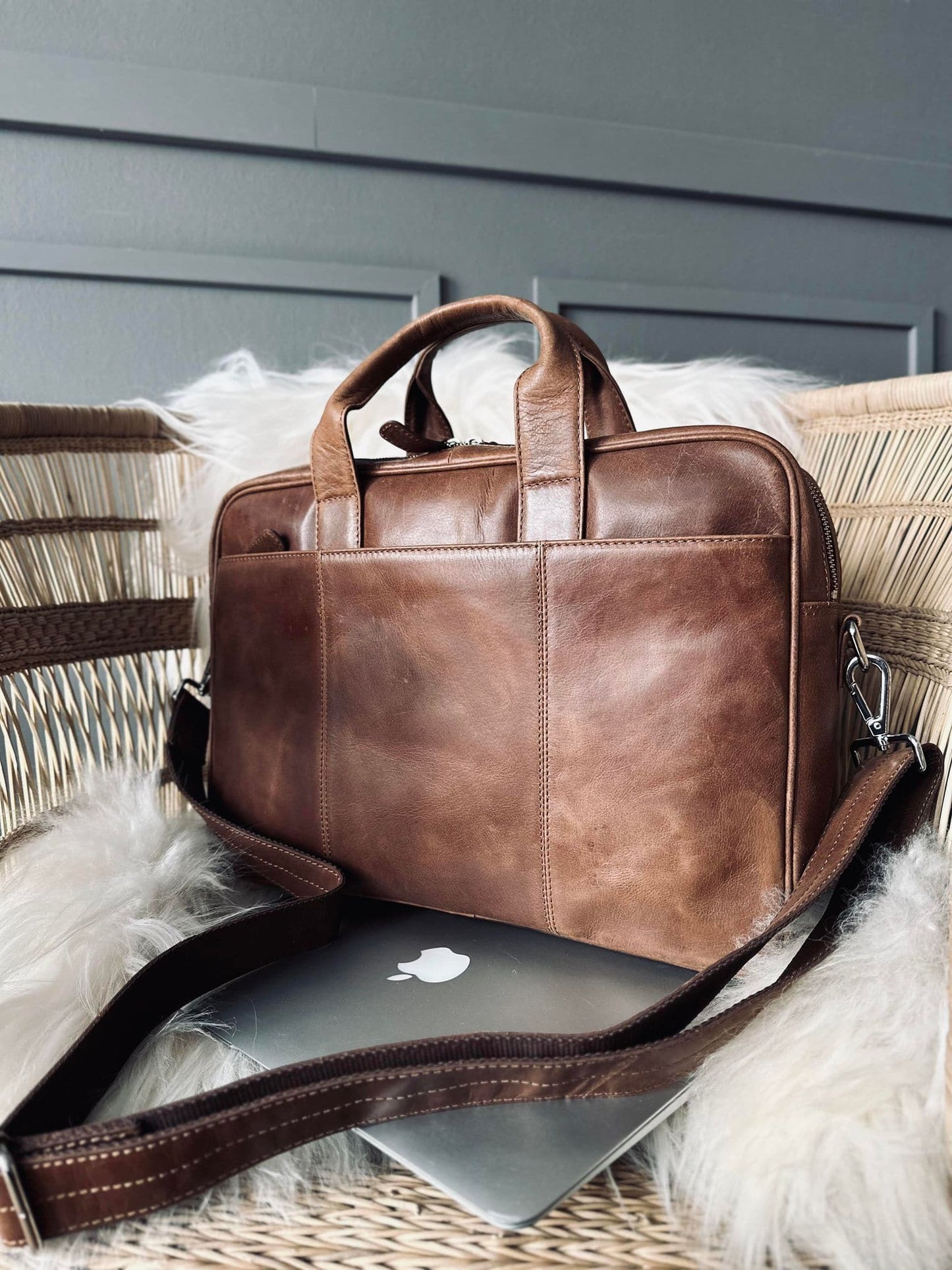 Laptop Taske MELLO - Camel