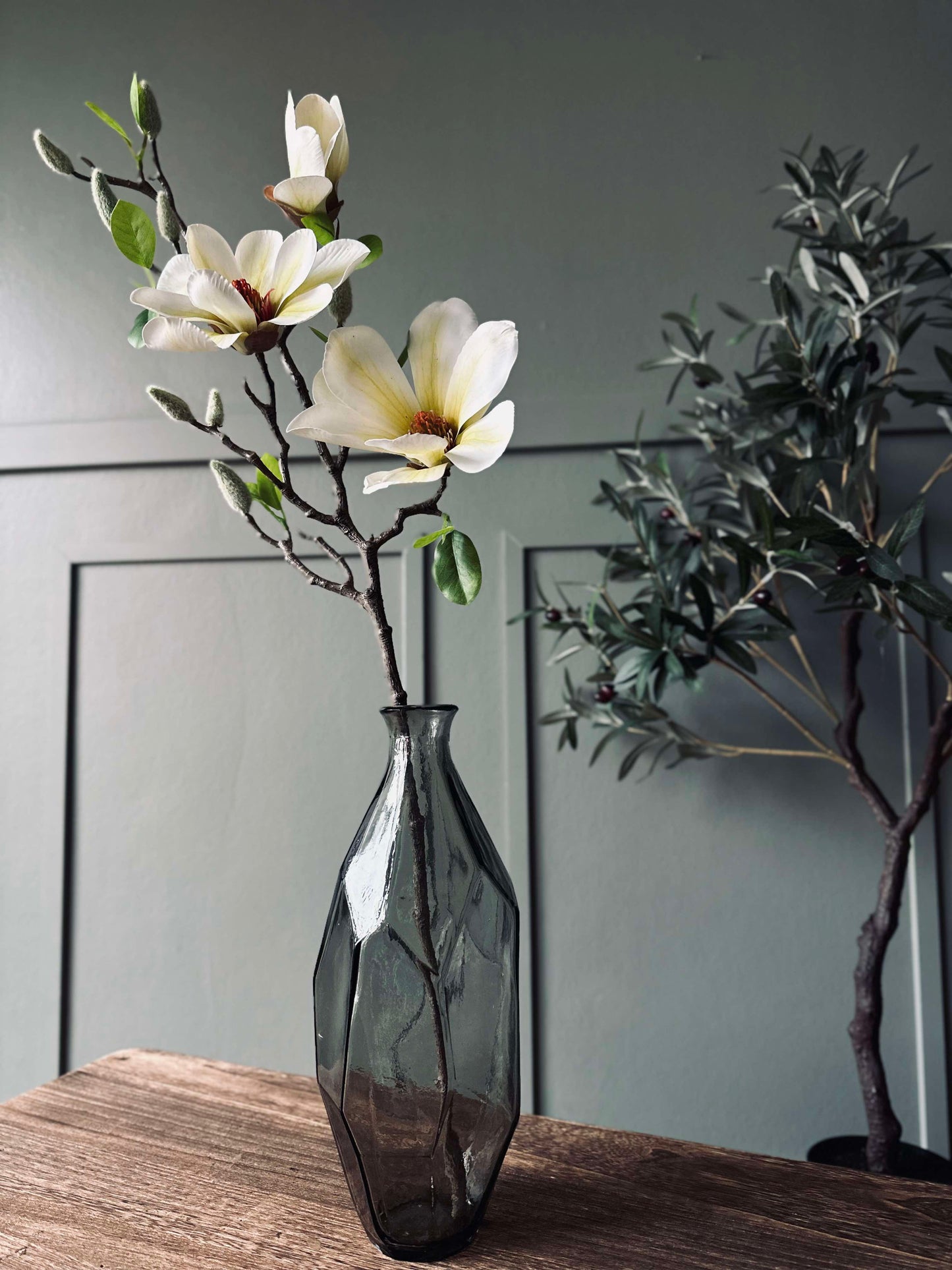 Blomst Magnolia - Hvid