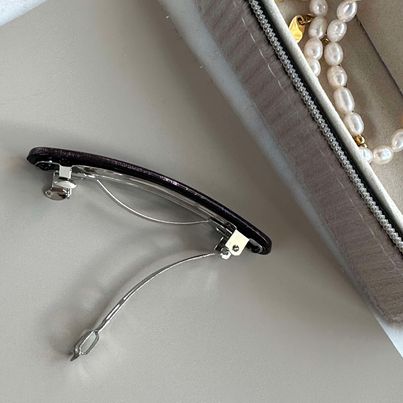 Hårklemme Purple Snake