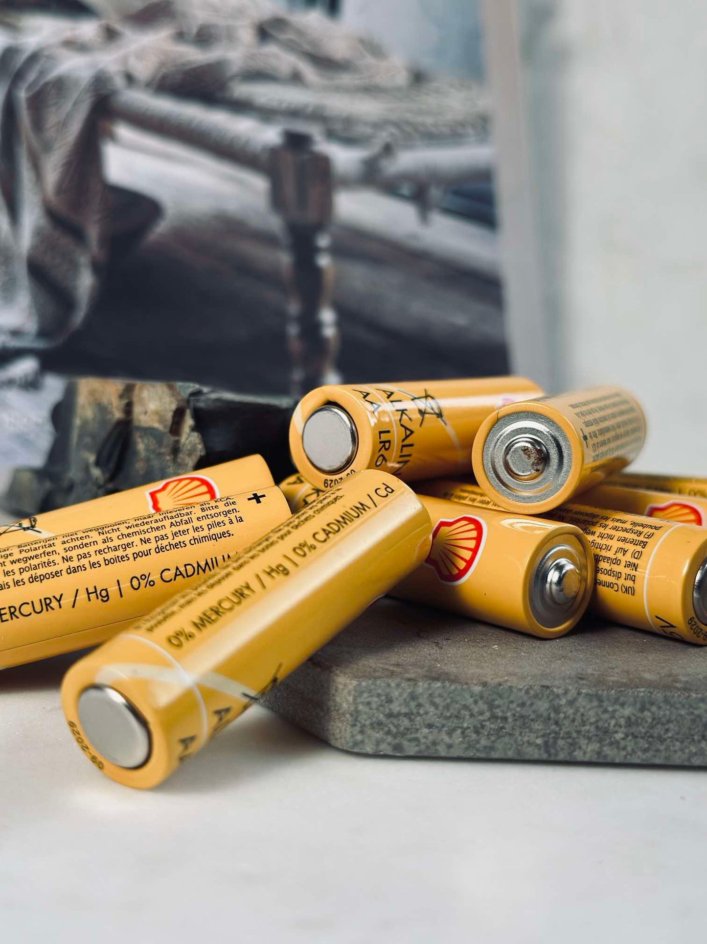 Batterier AA - pakke med 12 stk