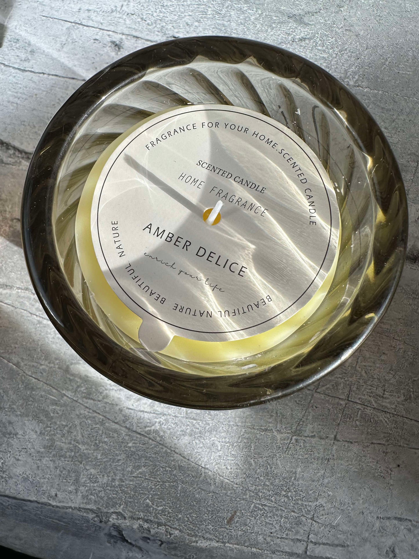 Duftlys i glas - ABSOLUTE TABAC