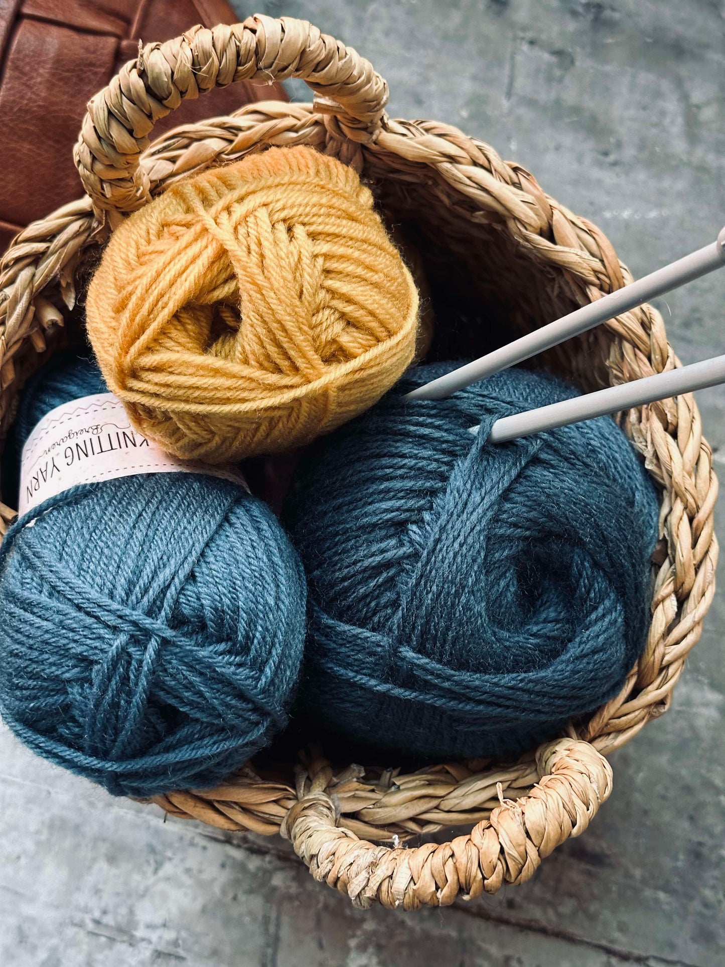 Garn Akryl 200 gram - Navy