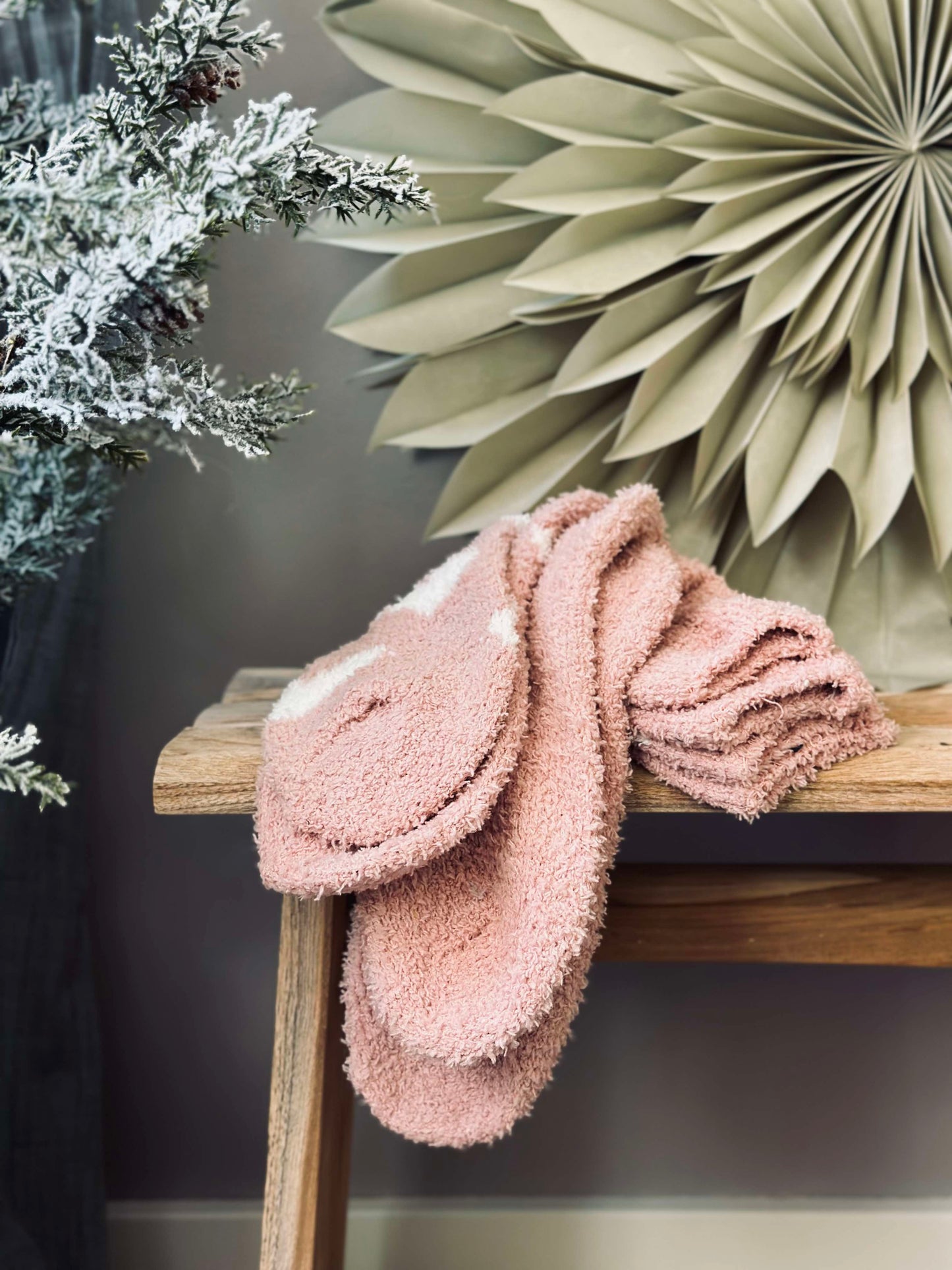 Strømper Fluffy Rose - Sæt med 2 par