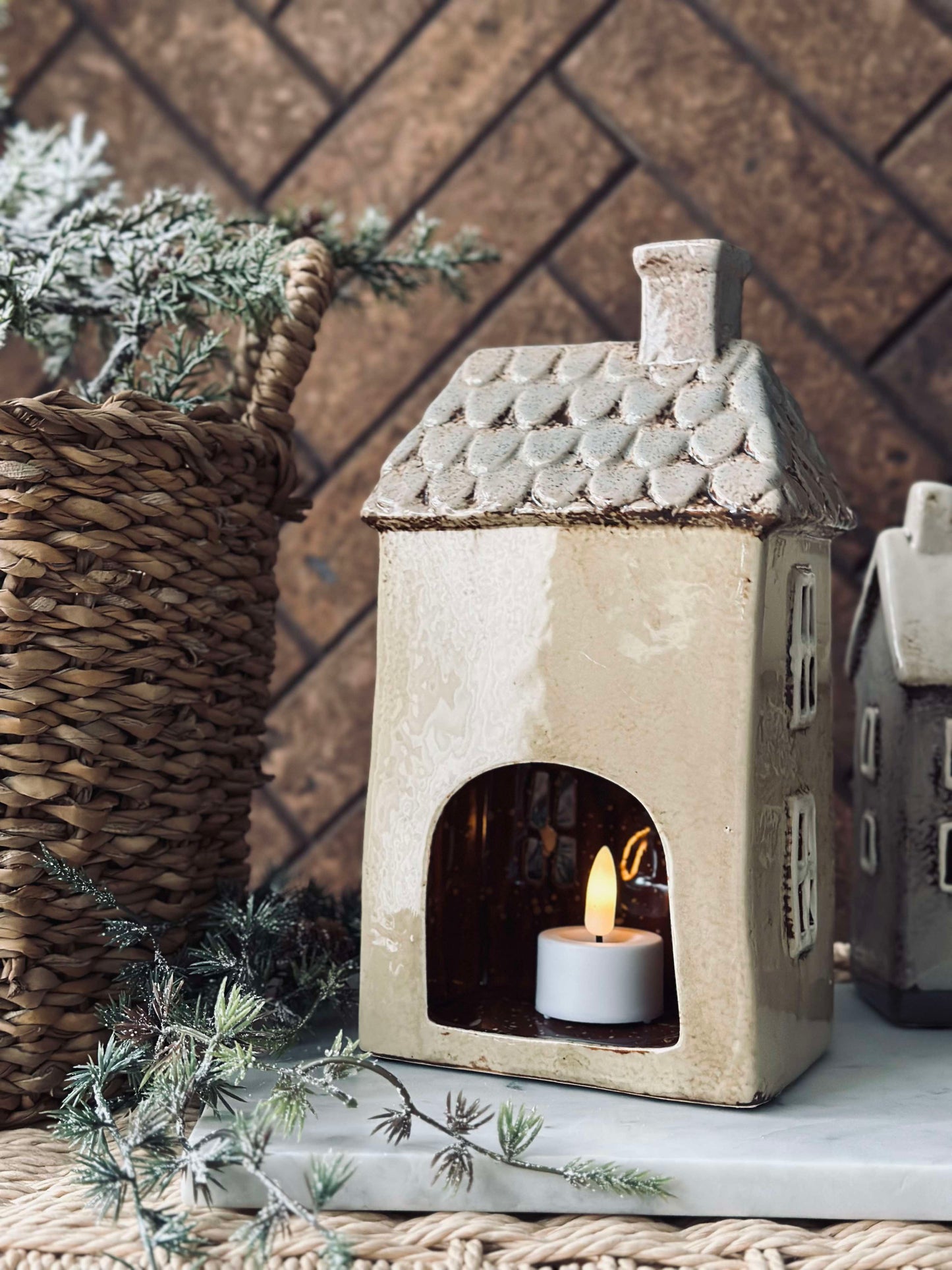 Lyshus keramik - Duset gul