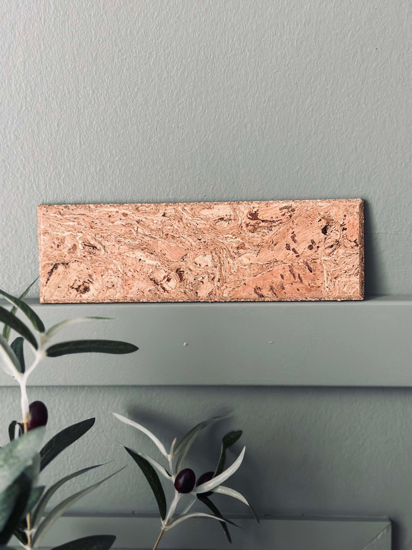 Mursten i kork - Natur pakke med 62 stk