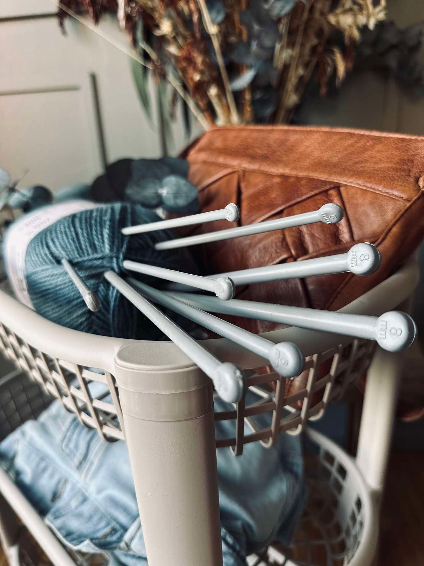 Strikkepinde - Sæt af 8 stk