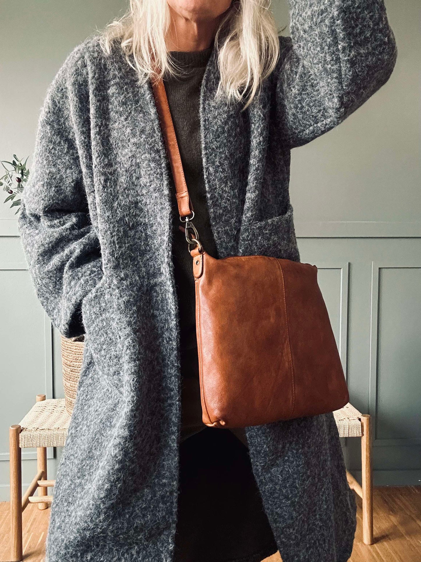 Jakke Belina - Oversize Grey