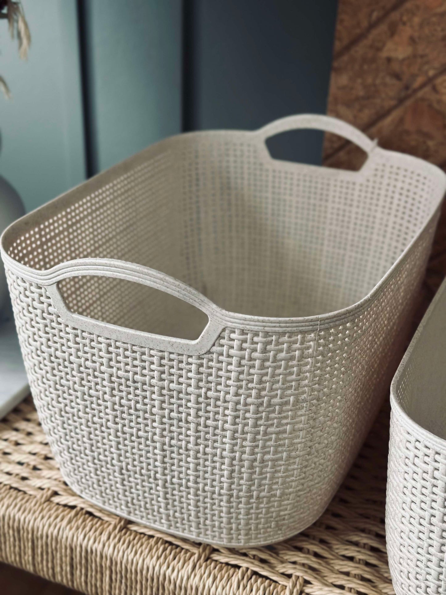 Opbevaringskurv Neutral large