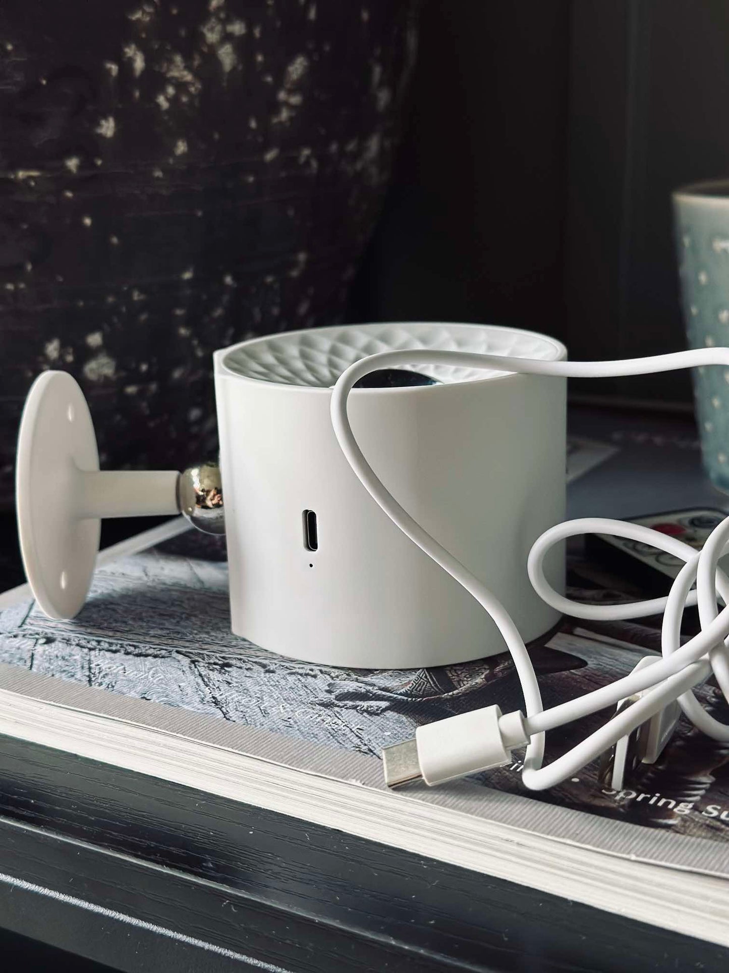 Væglampe – Genopladelig med fjernbetjening