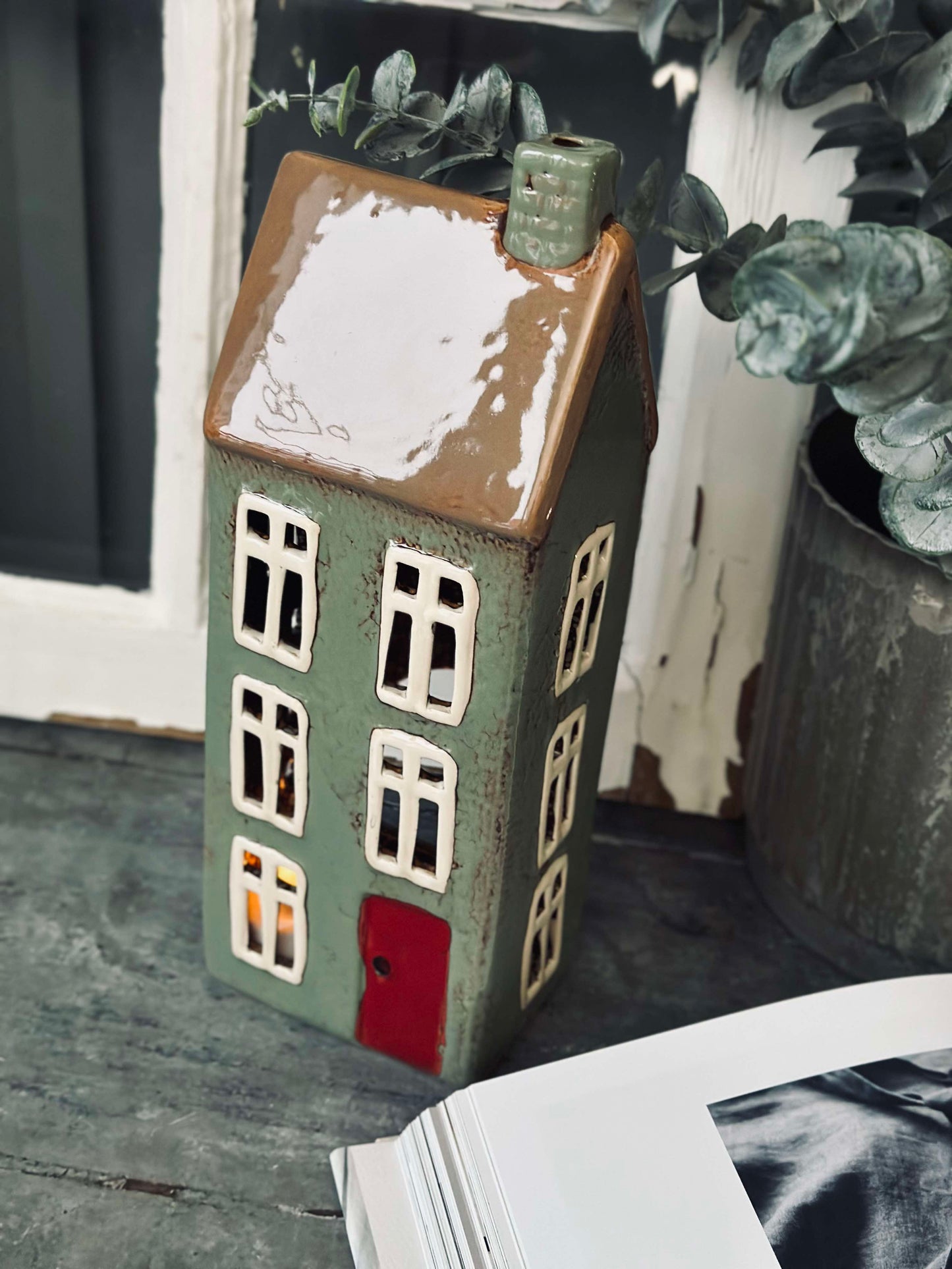 Lyshus Keramik - Grøn