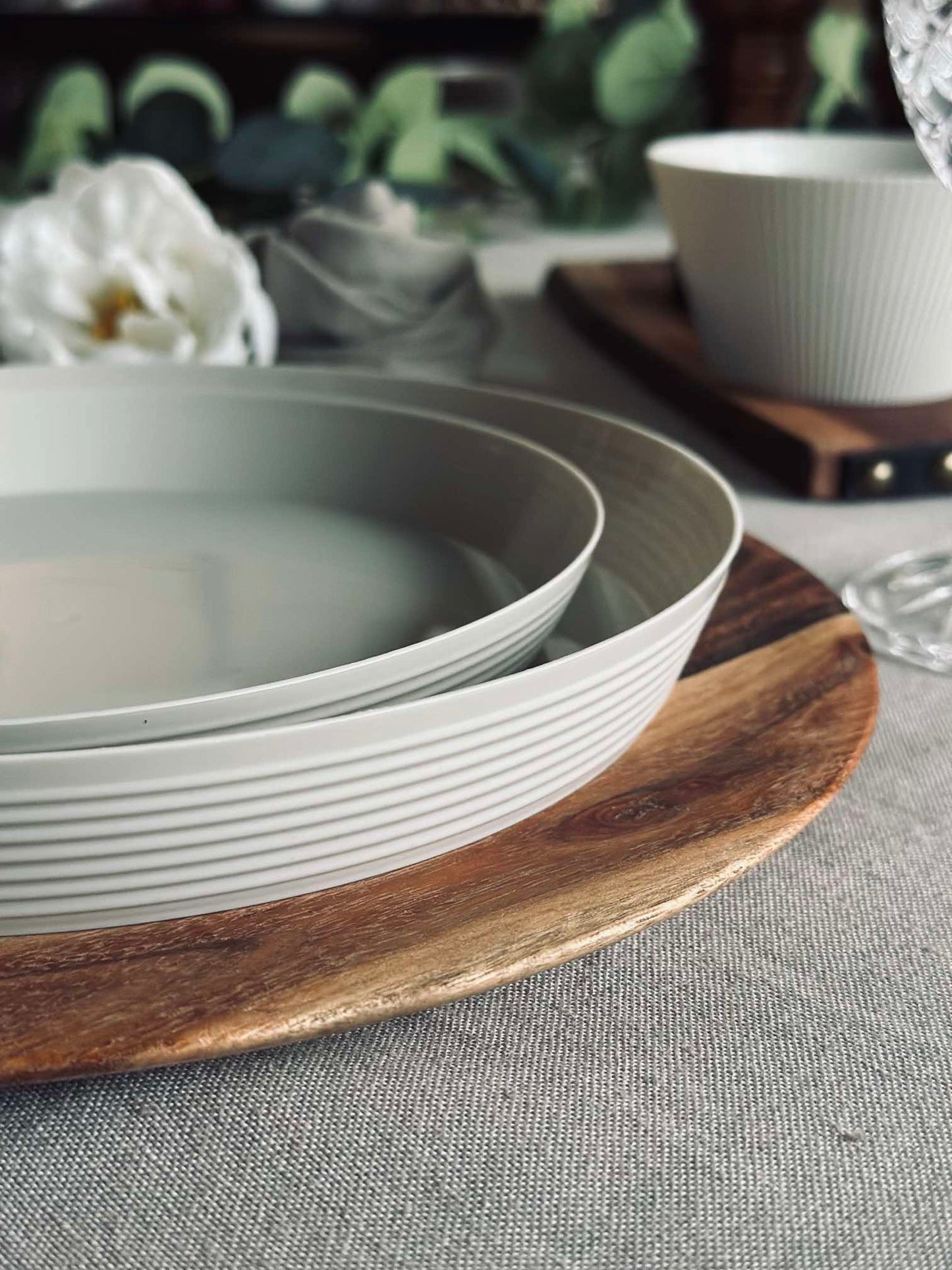 Tallerken Norma 20cm - Beige 2stk.