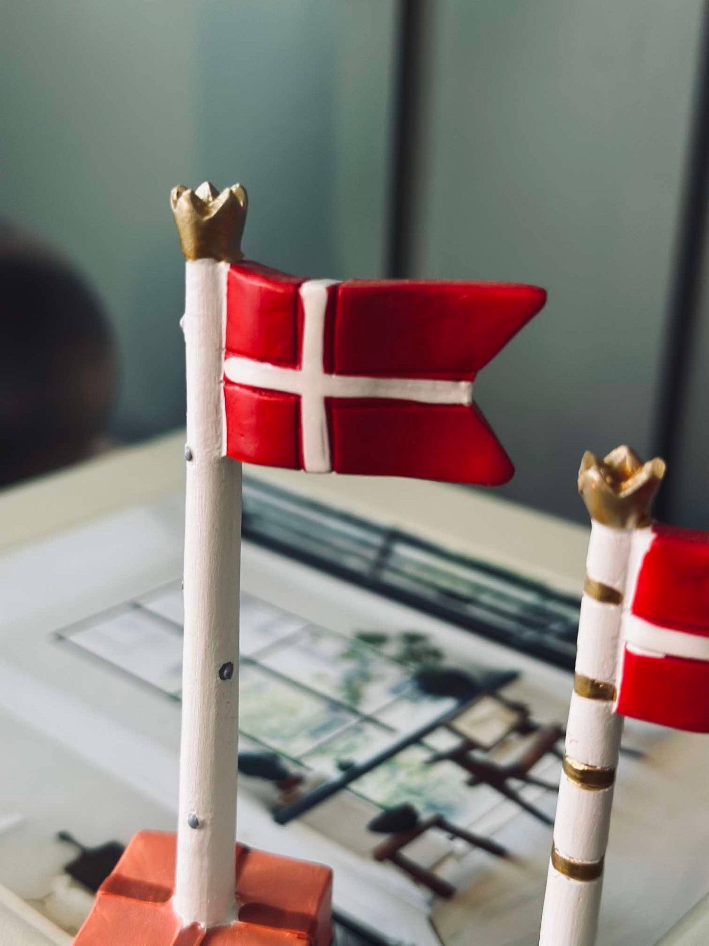 Flag til fødselsdag - 2 stk.