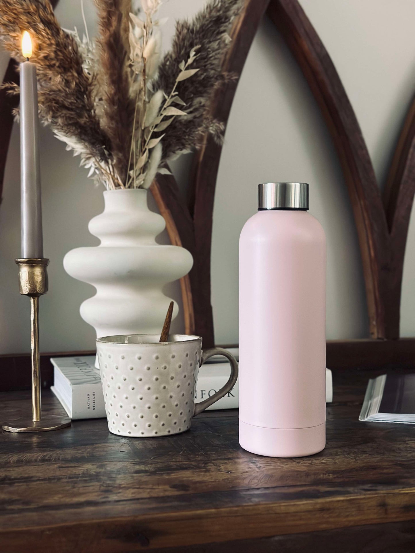 Termoflaske 500ml. - Rosa