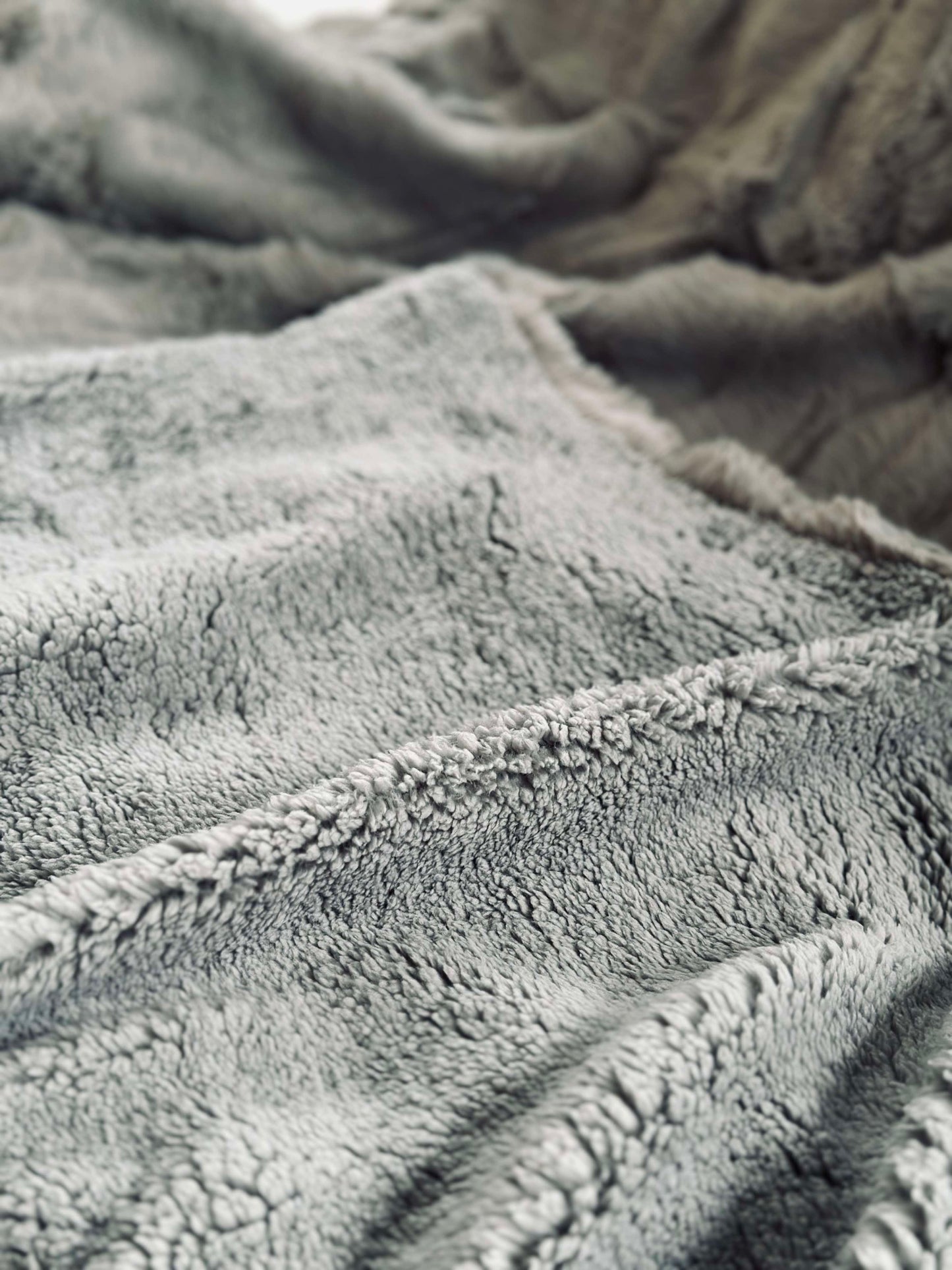 Sengetæppe BUBBLE - Grå
