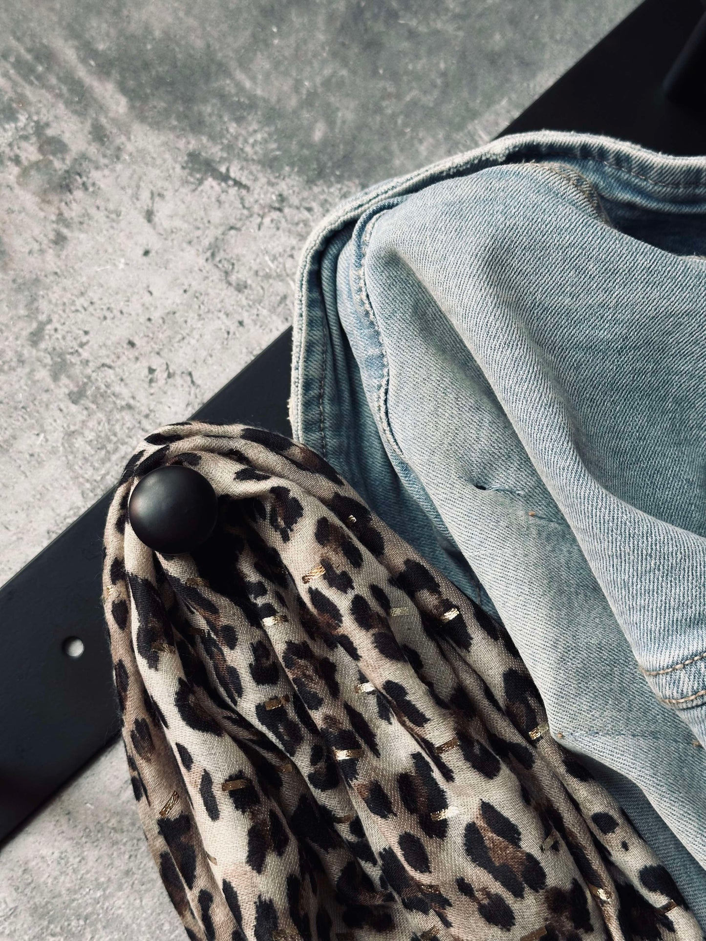 Knagerække med 6 knage