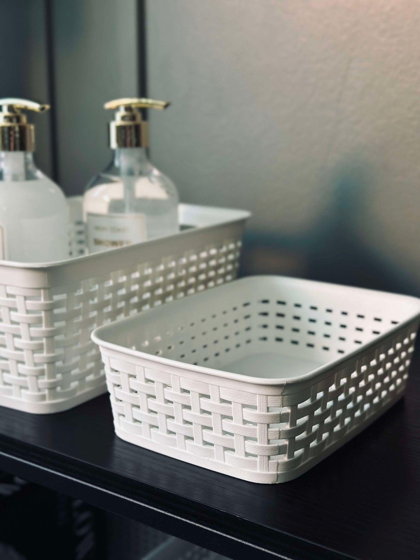 Opbevaringskasse Mille white - Mini