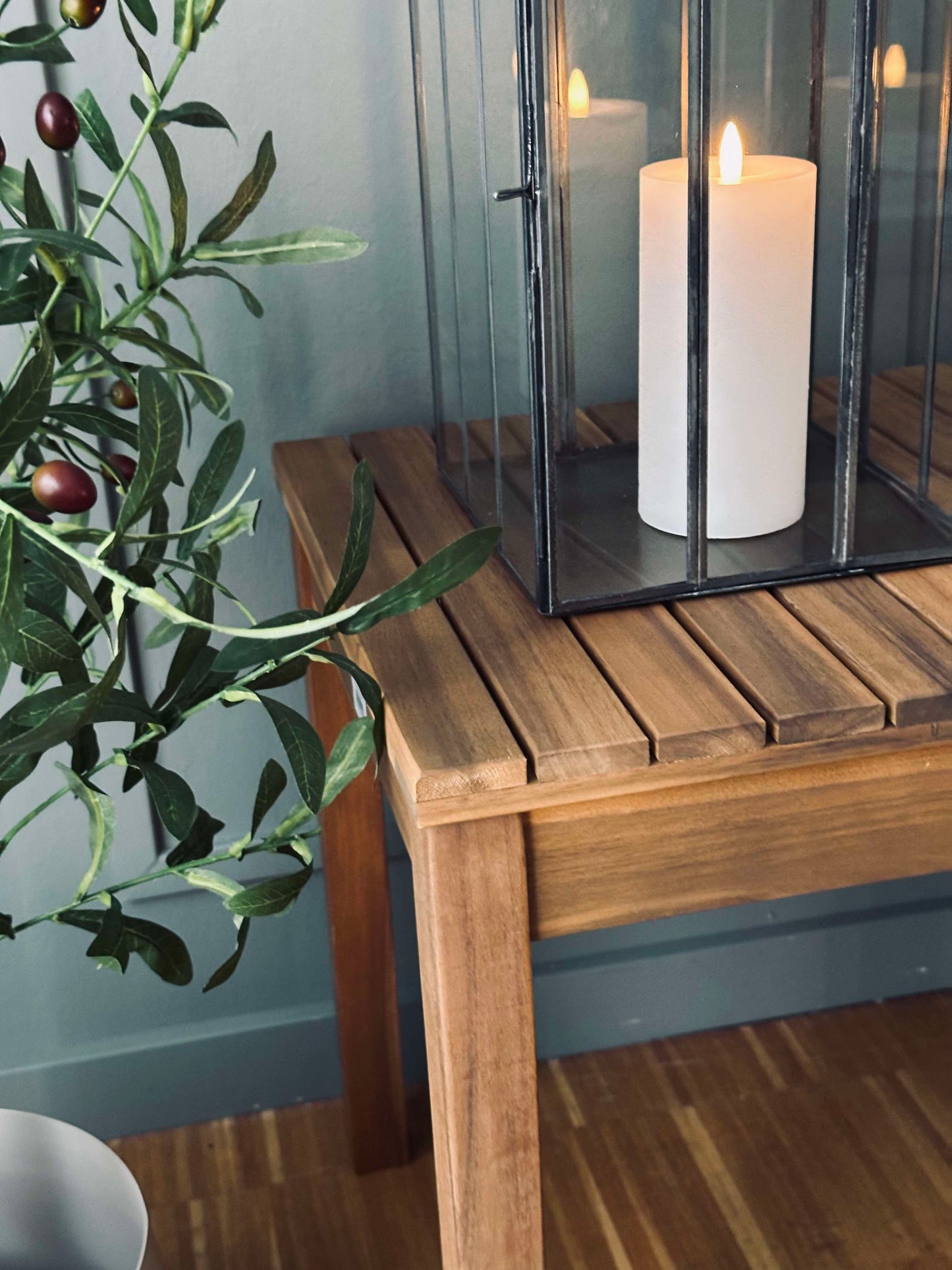 Bænk TOKYO Akacia - 146cm 3 personers