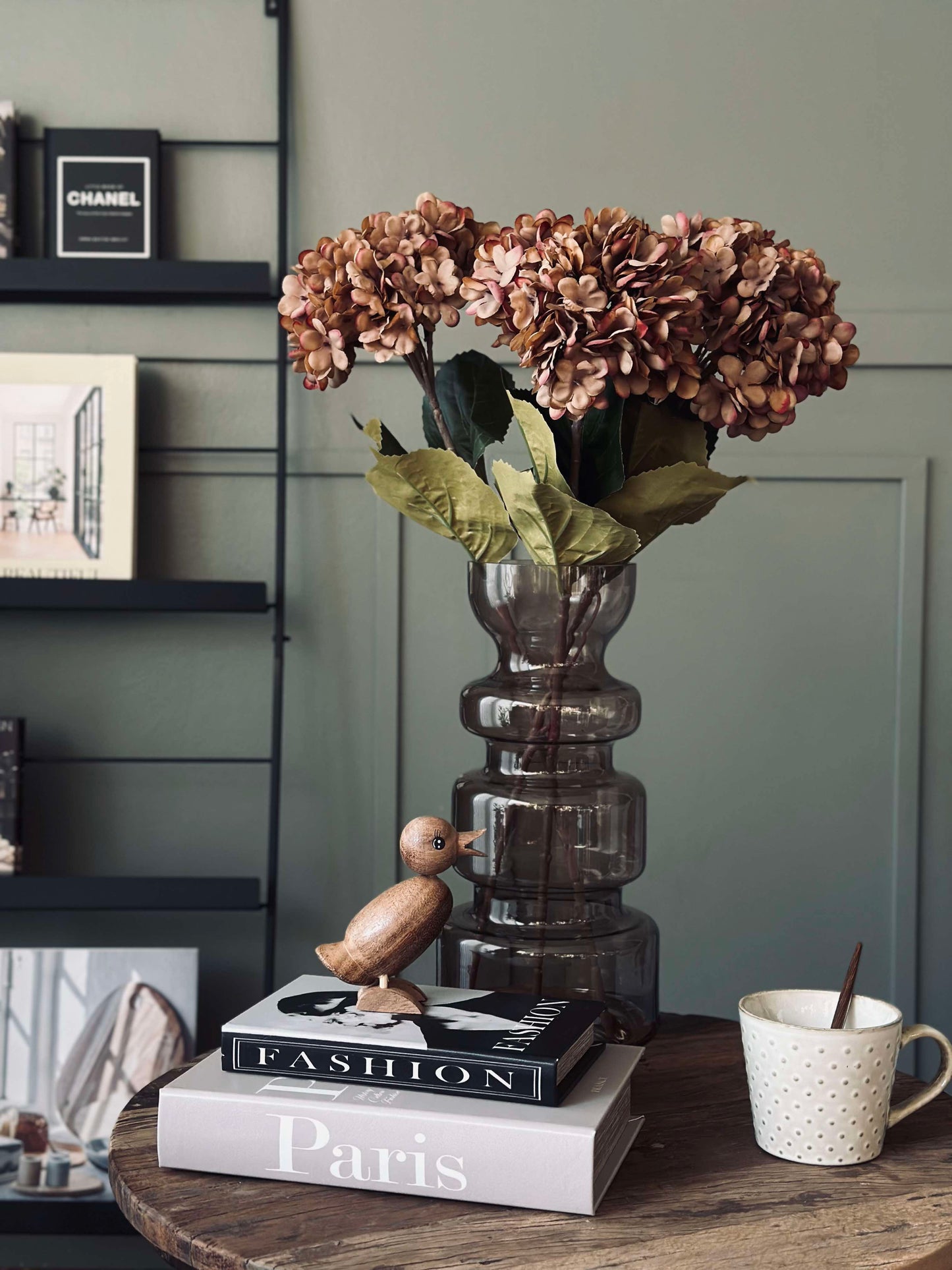 Hortensia - Brændte farver