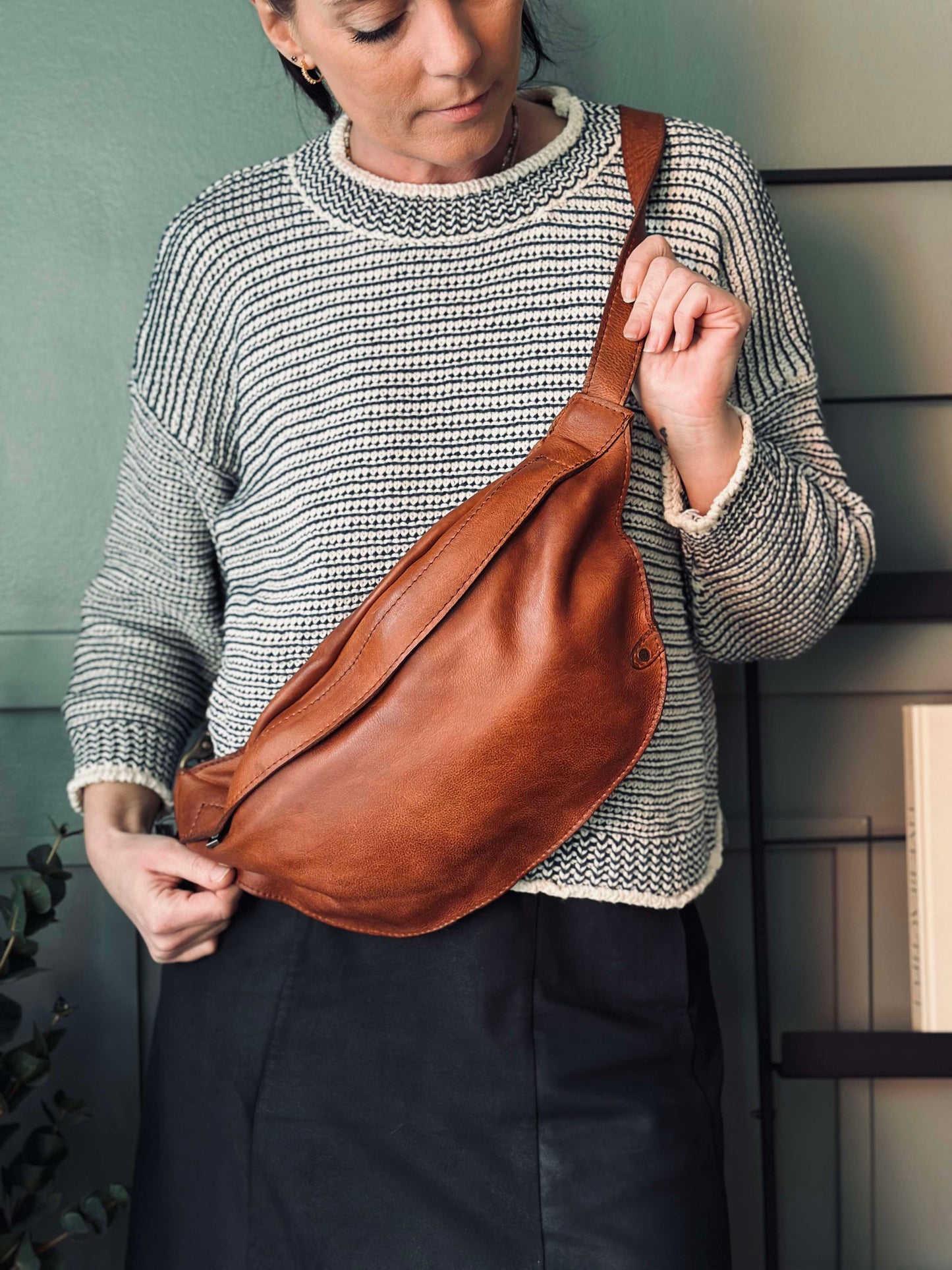 Bumbag Taya Cognac