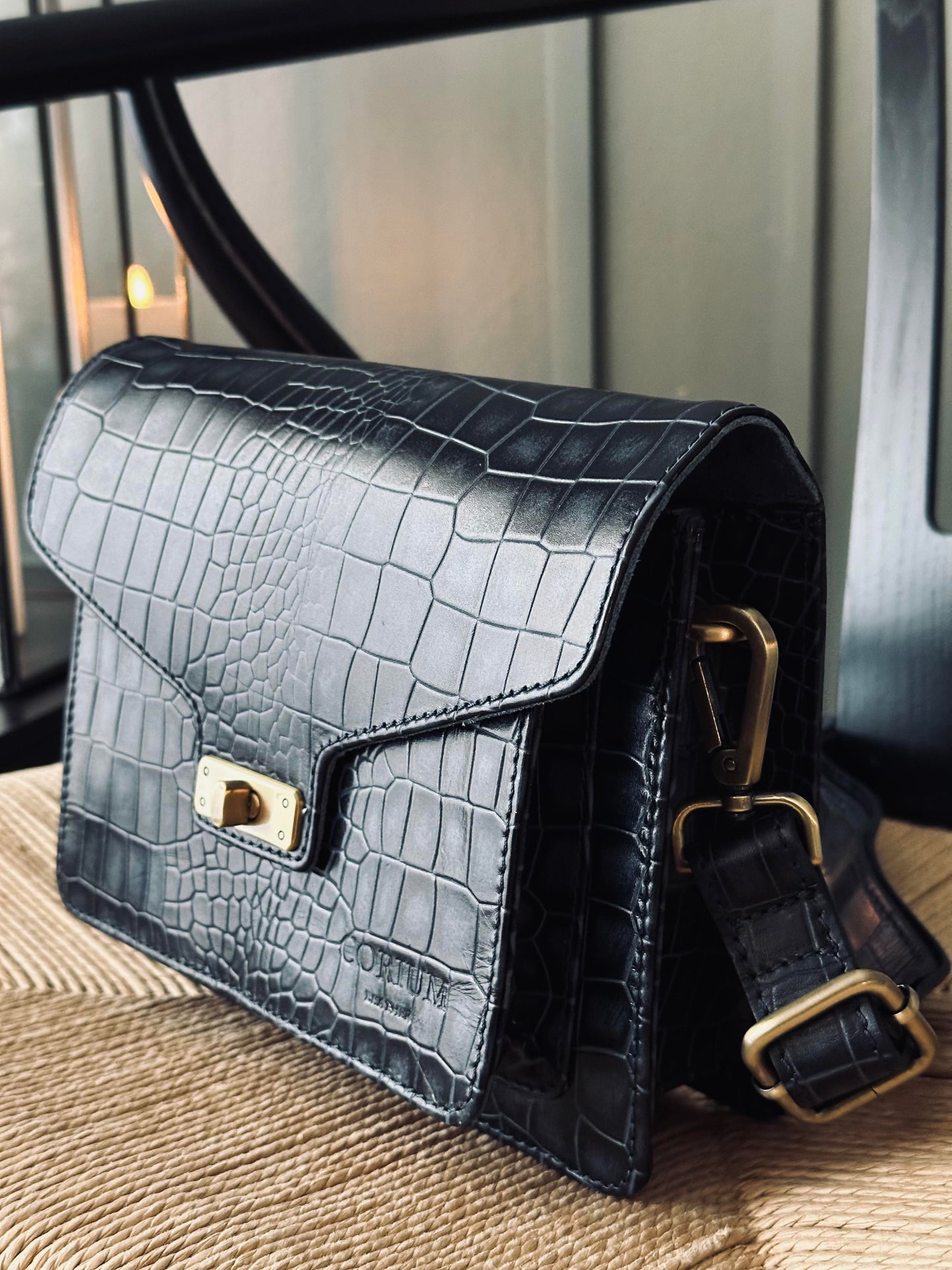 Crossover boxbag - Blue