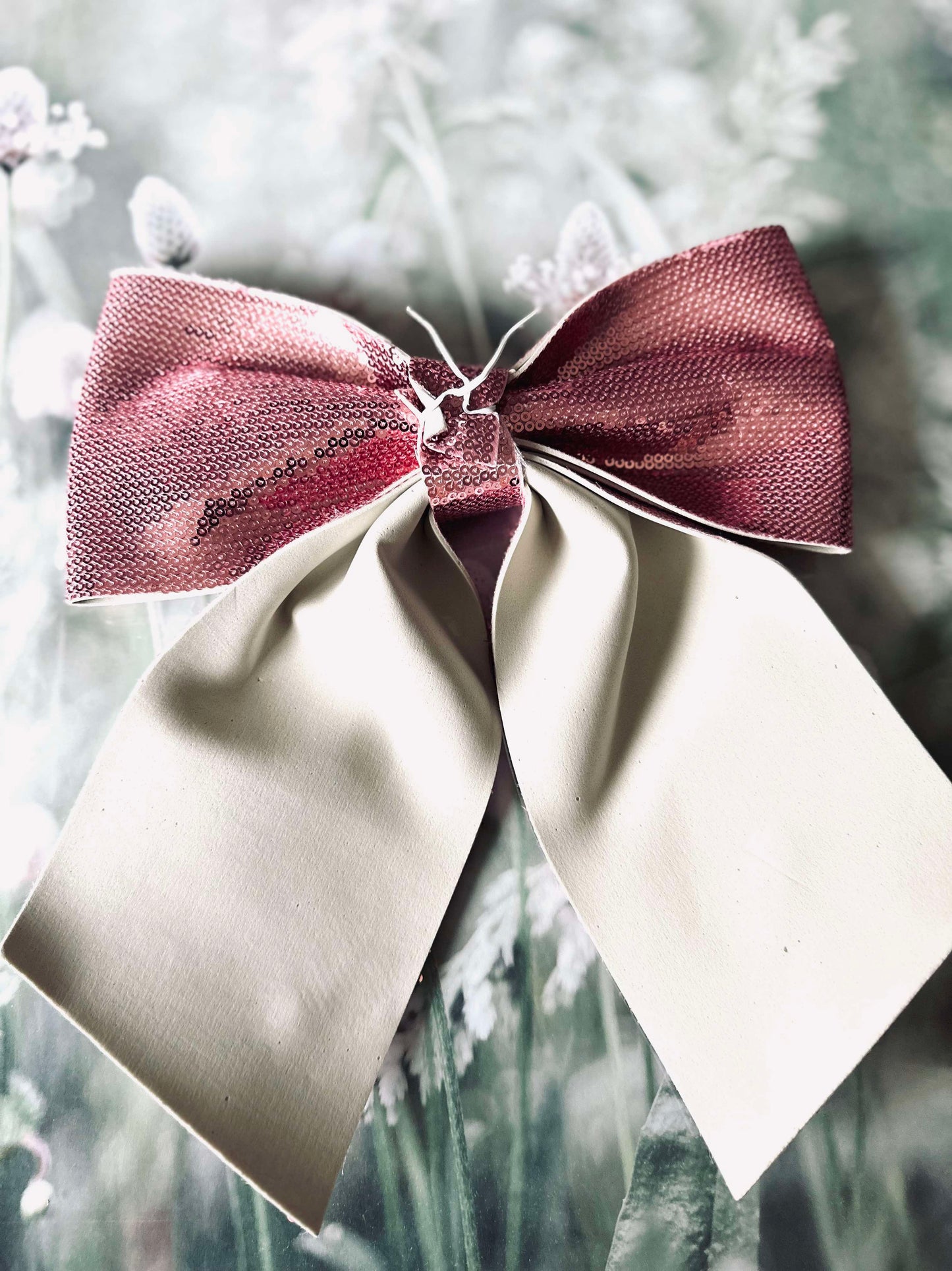 Sløjfe med palietter