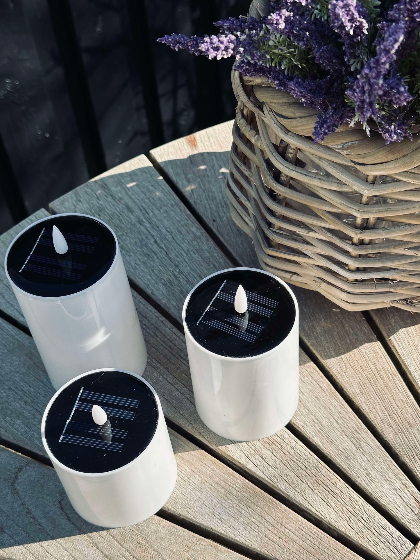 Solar Bellis Bloklys - Sæt af 3 stk