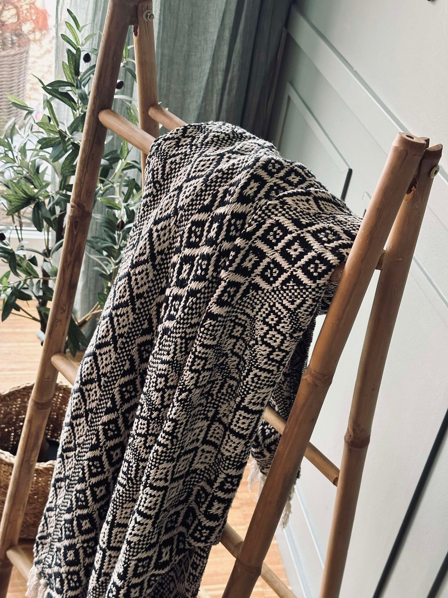 Dobbelt stige i bambus