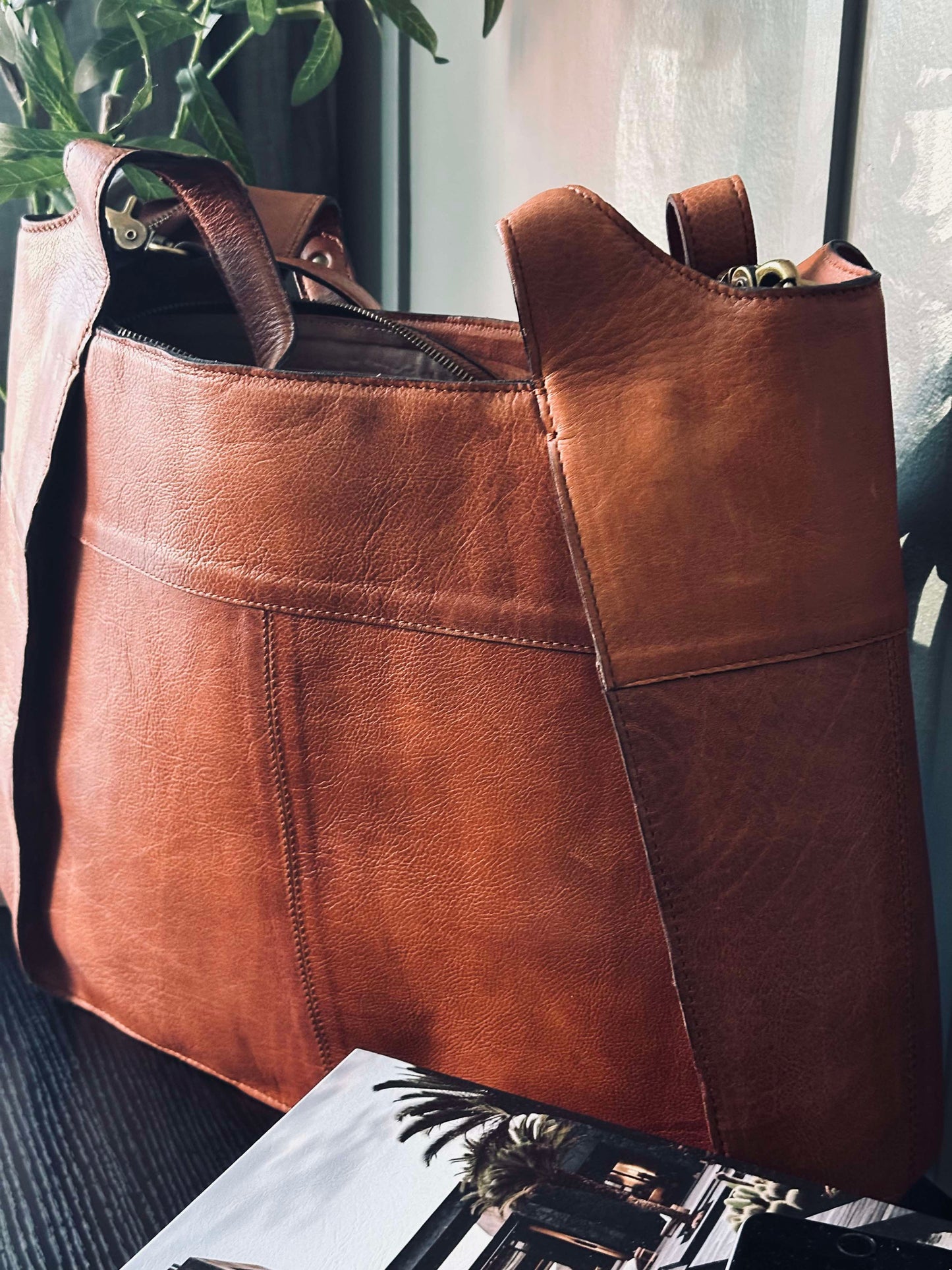Arbejdstaske Jona - Walnut