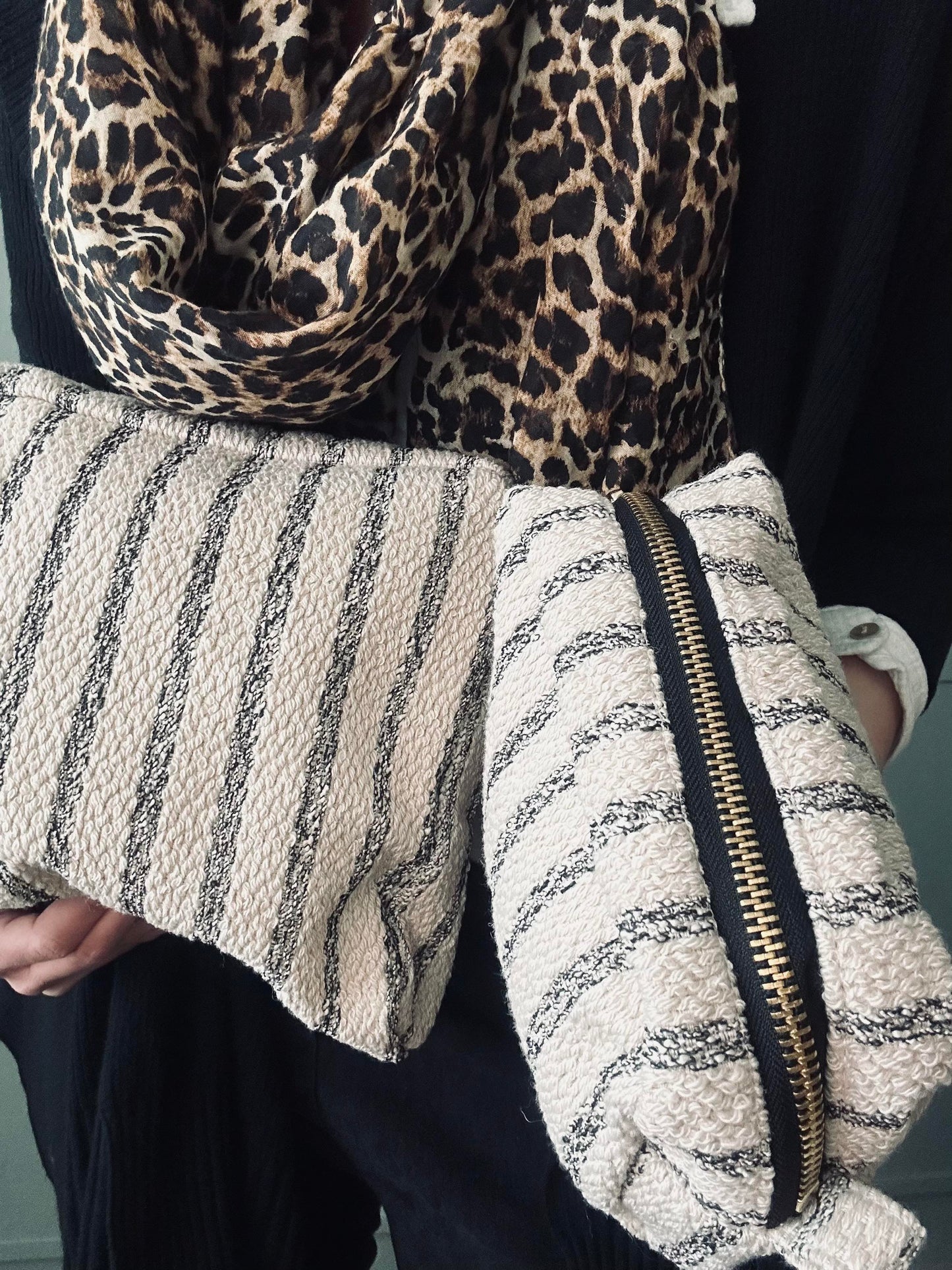 Kosmetiktaske Strip big size