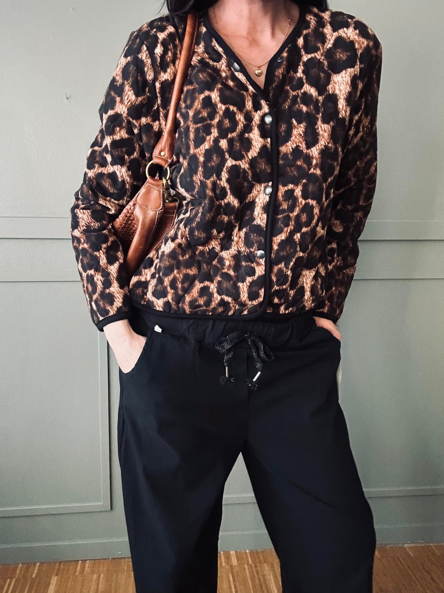 Bukser m. stretch Black – plus onesize 40-48