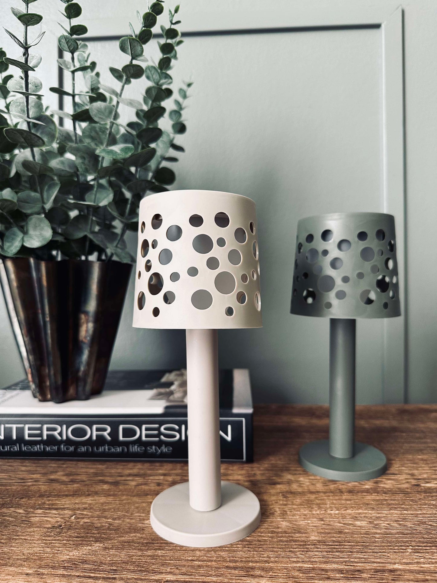 Bordlampe med solceller - Army