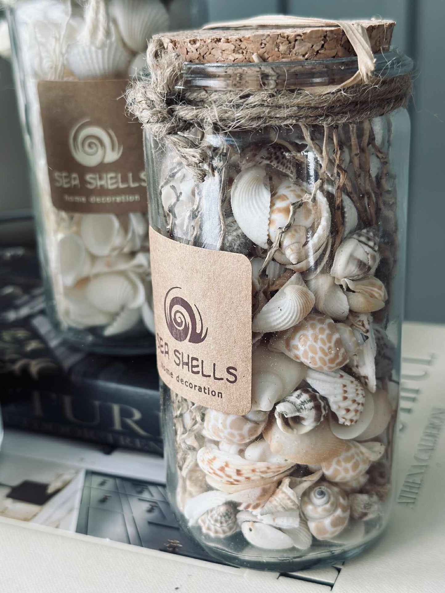 Strandskaller i glas - MIX