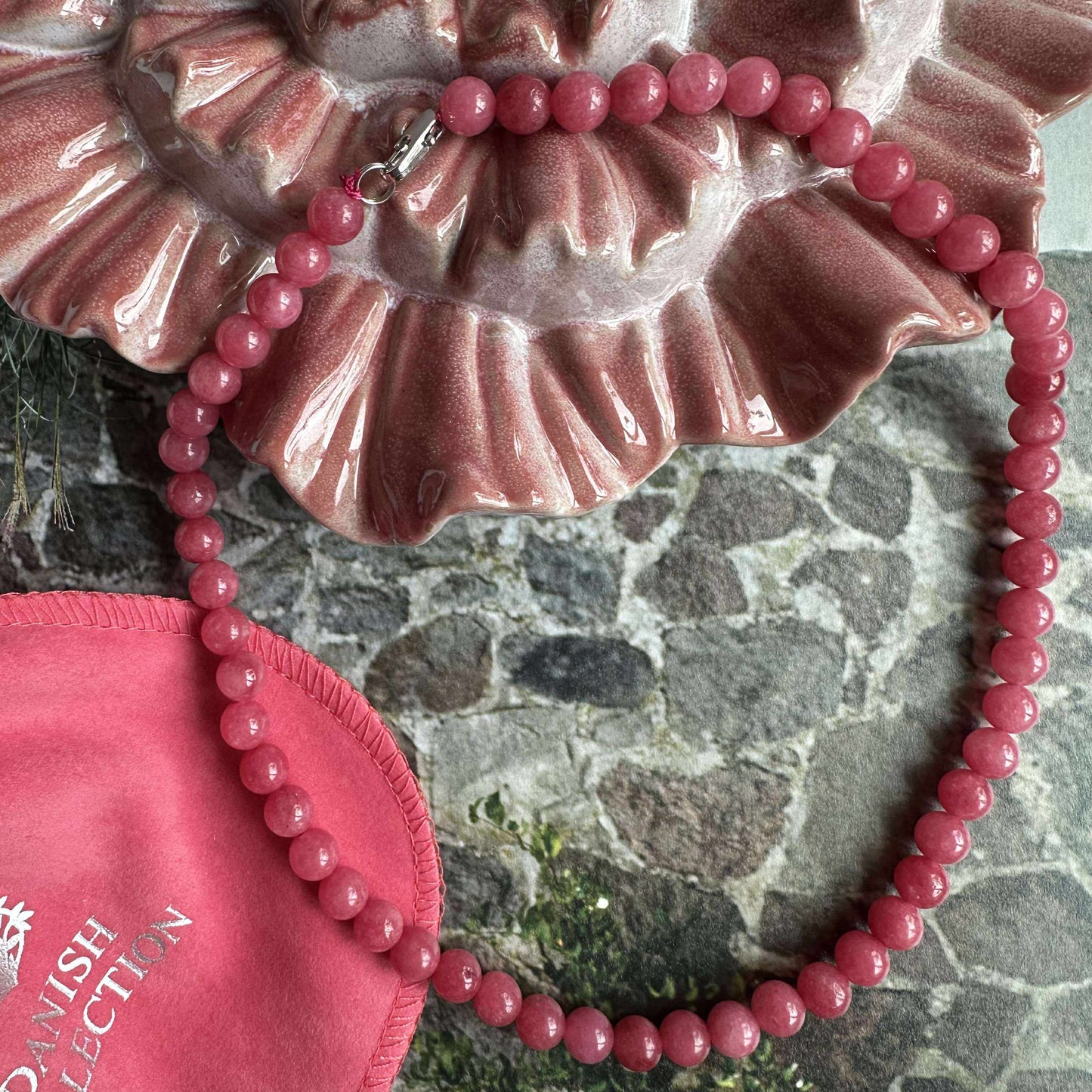 Halskæde Mary Coral