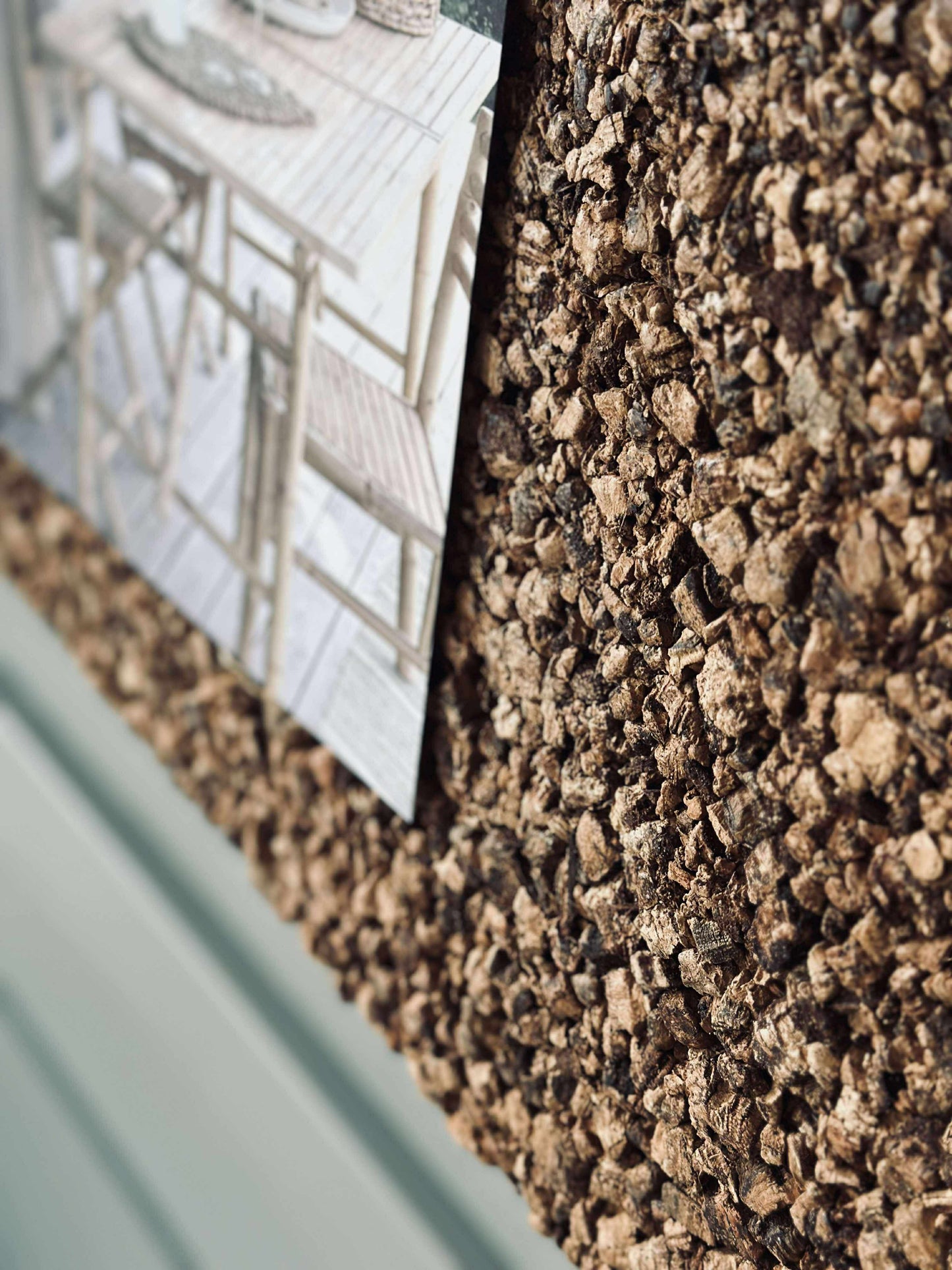 Korkplade - Rustik opslagstavle 2 cm