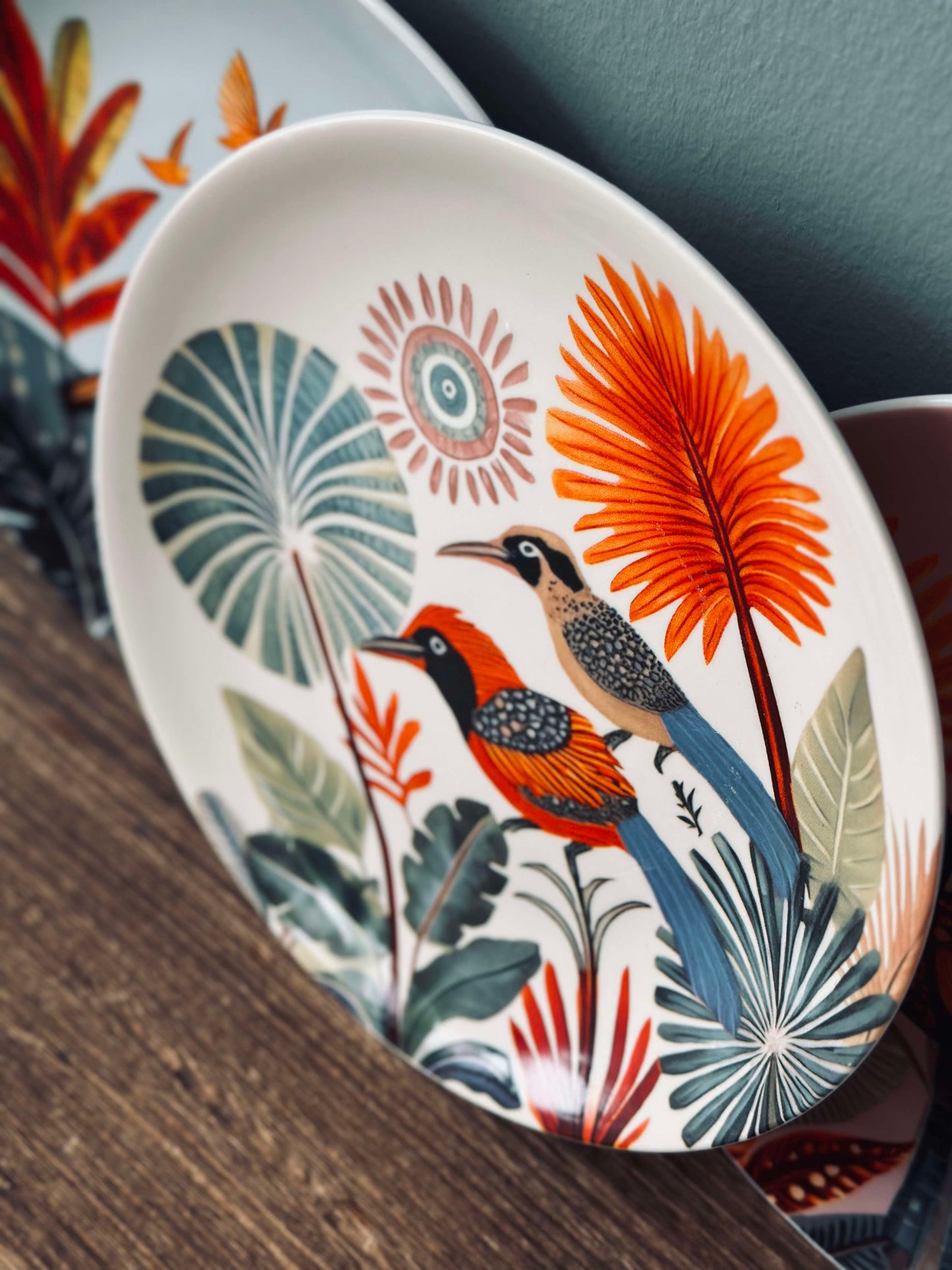 Tallerken 20cm - Boho mix