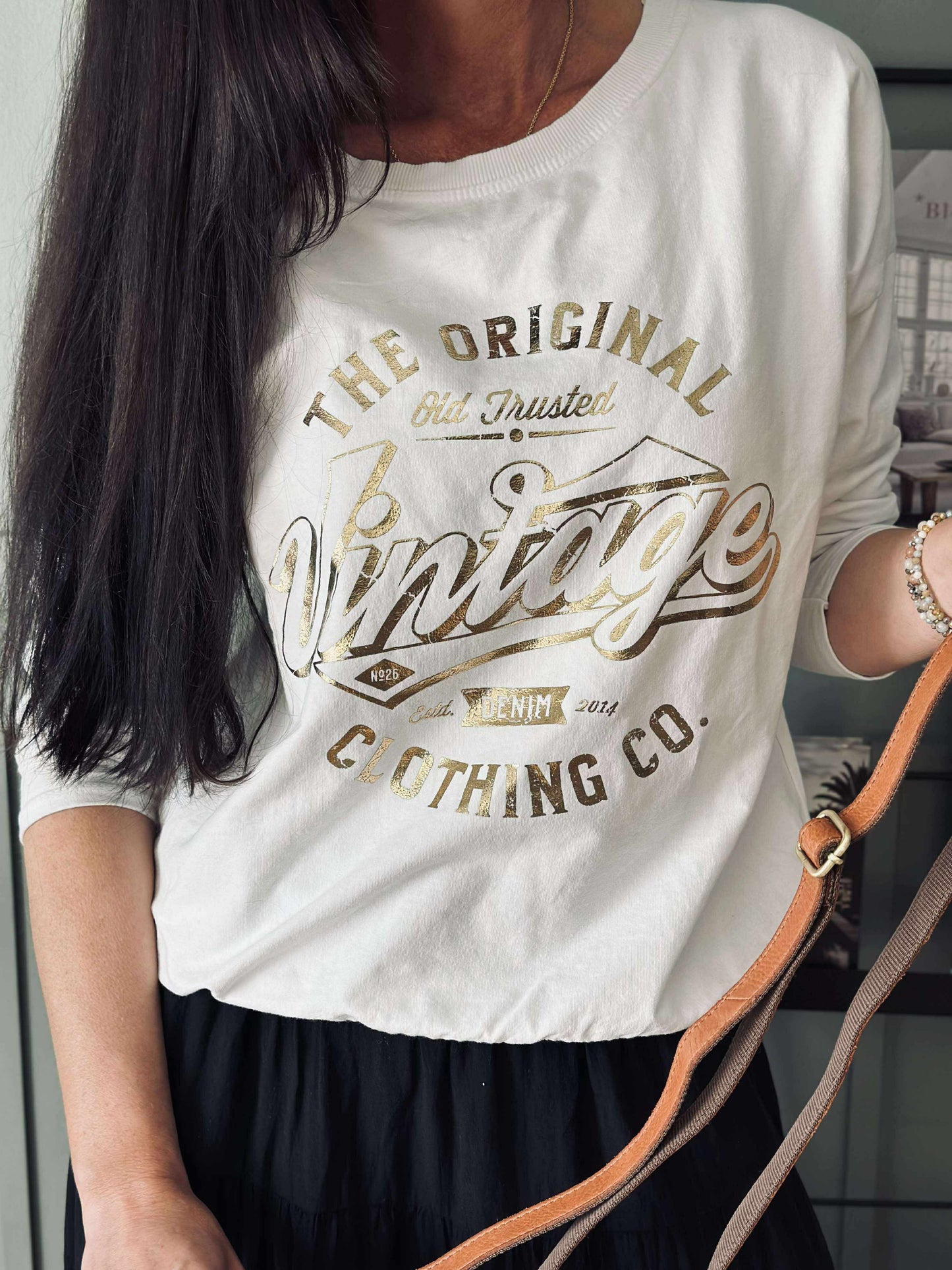 Bluse Vintage - White