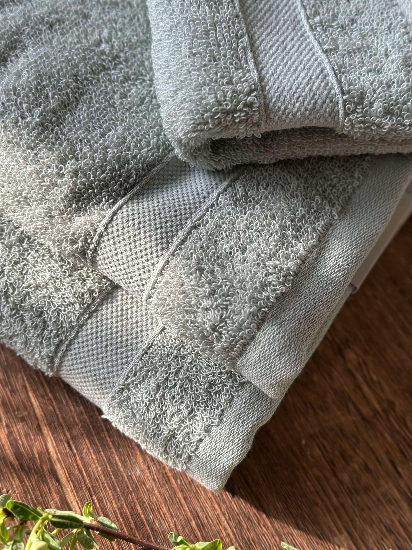 Håndklæde Grøn - 50x100