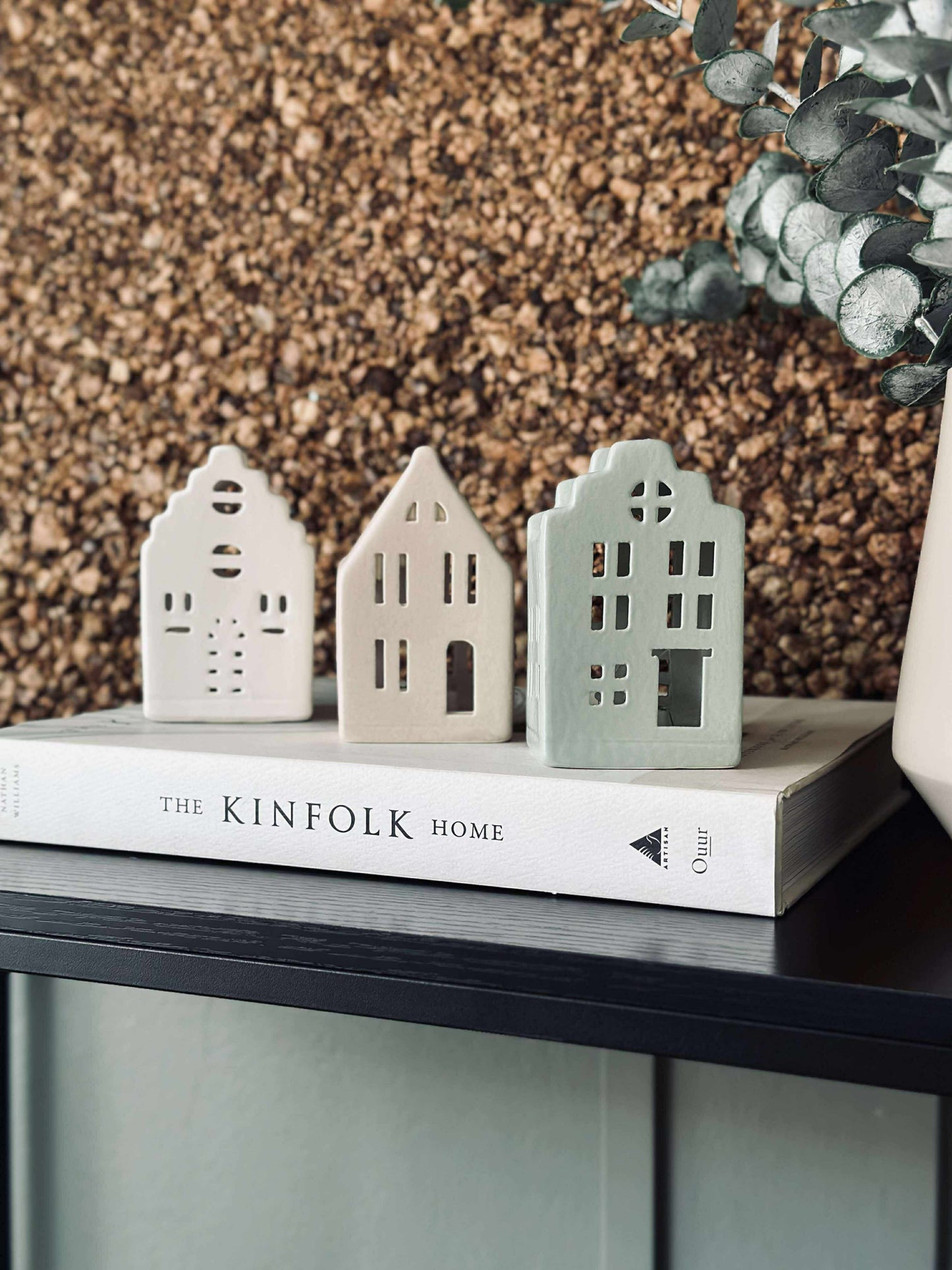 Lyshuse med led - Sæt med 3 huse