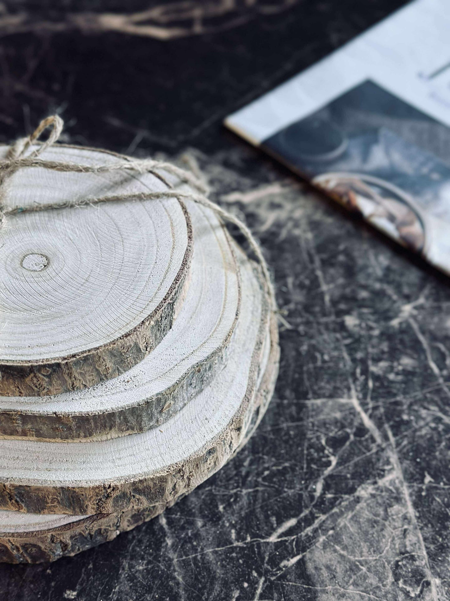 Deco wood - Sæt med 4 stk.