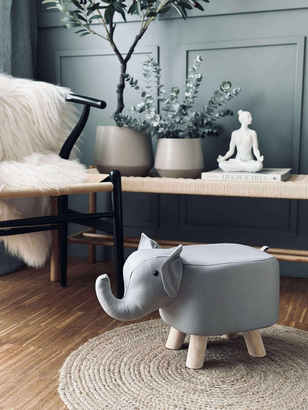 Elefant børneskammel
