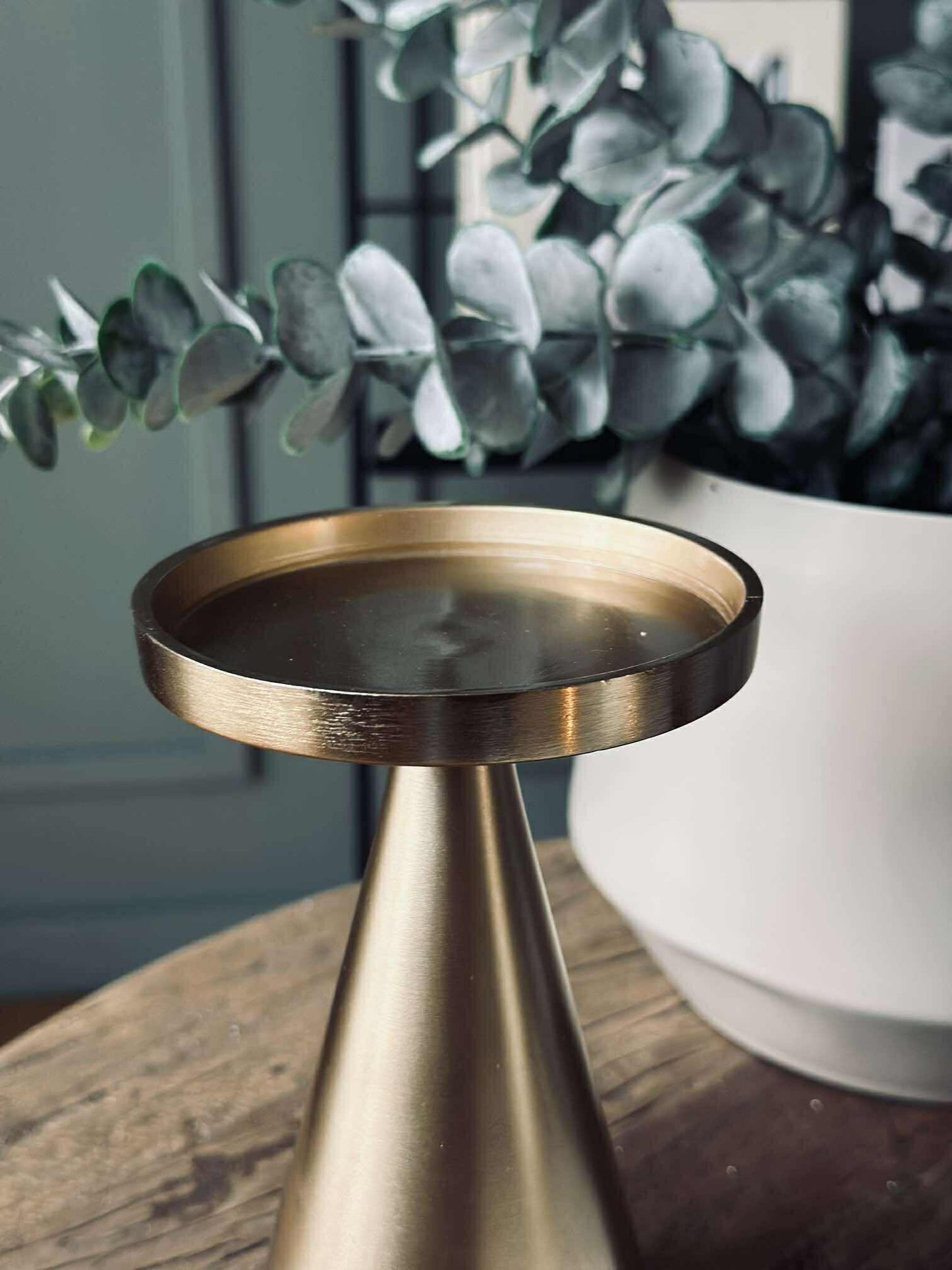 Lysestage til bloklys - 17 cm