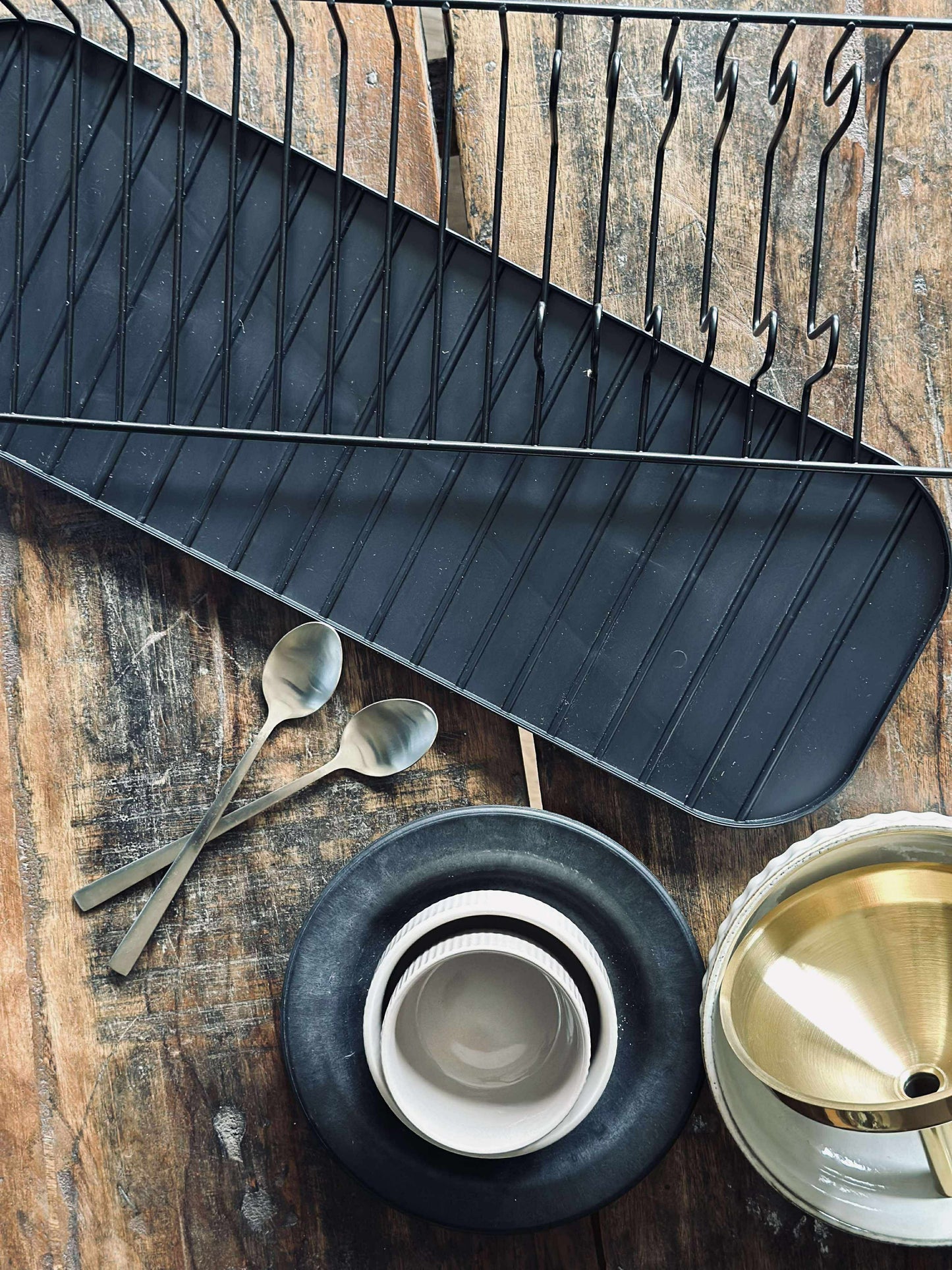 Opvaskestativ med bakke