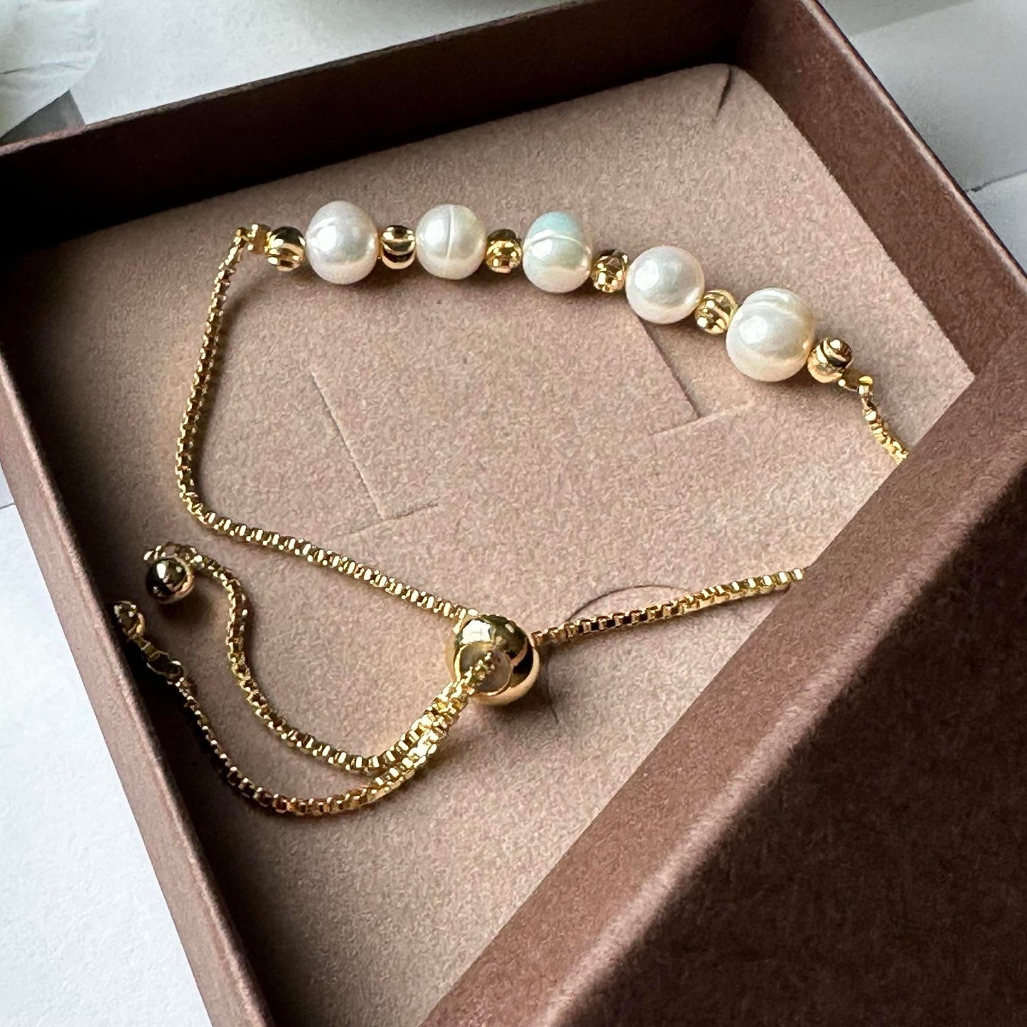 Armbånd Casja forgyldt