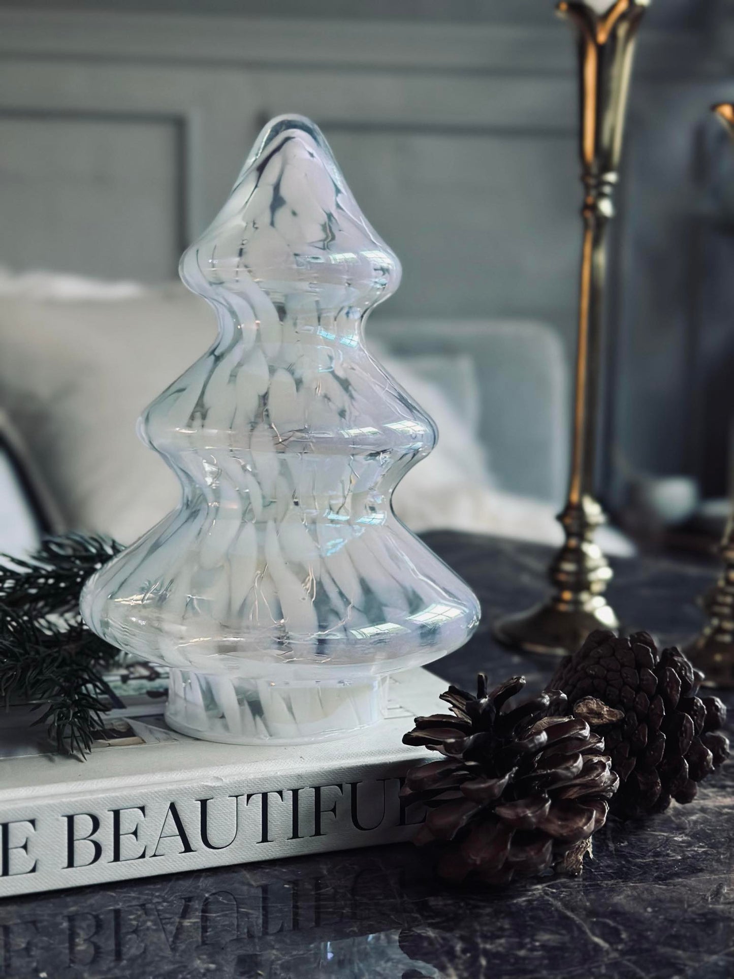 Juletræ med led lys