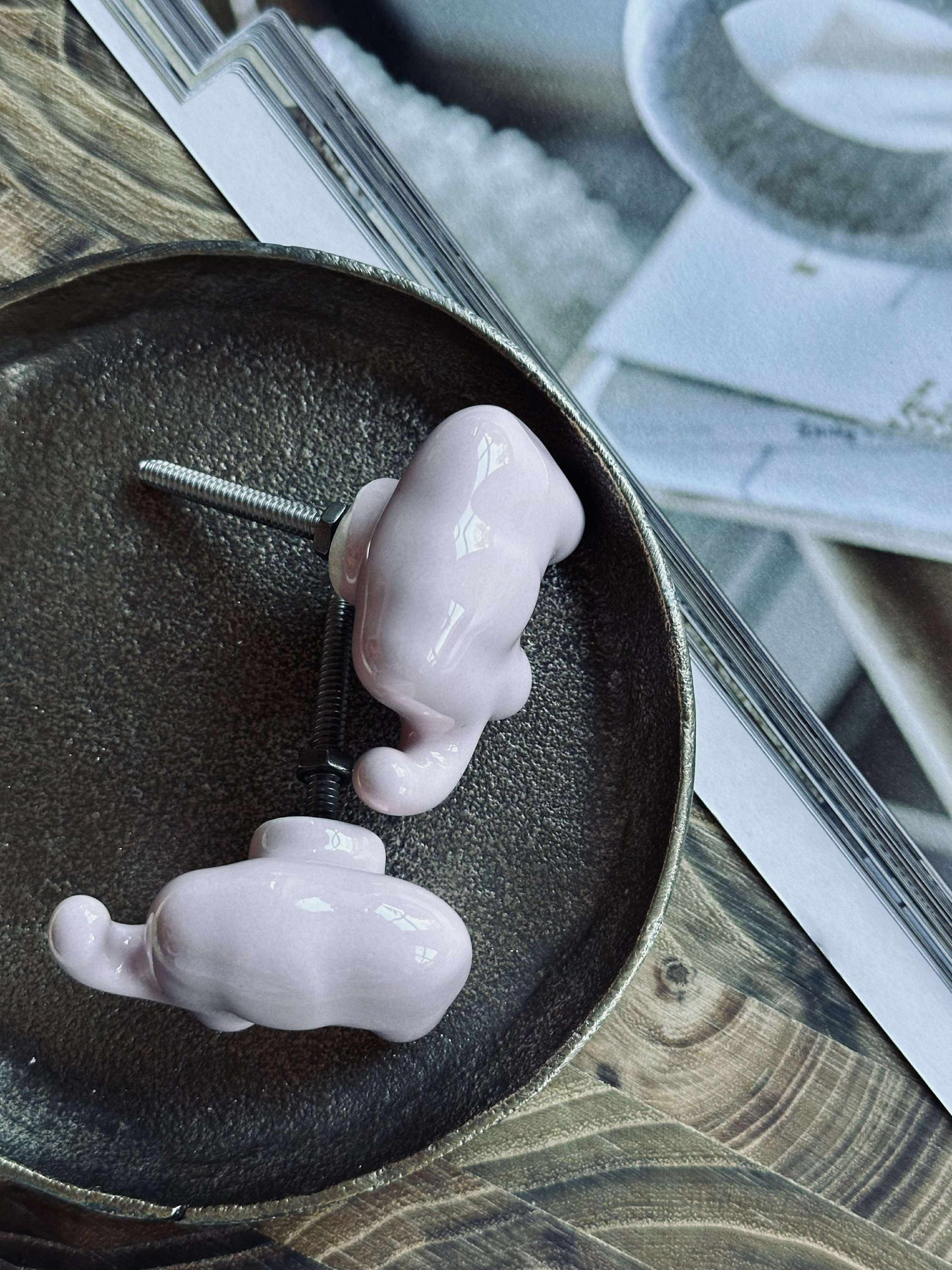Greb elefant rosa - 2 stk.