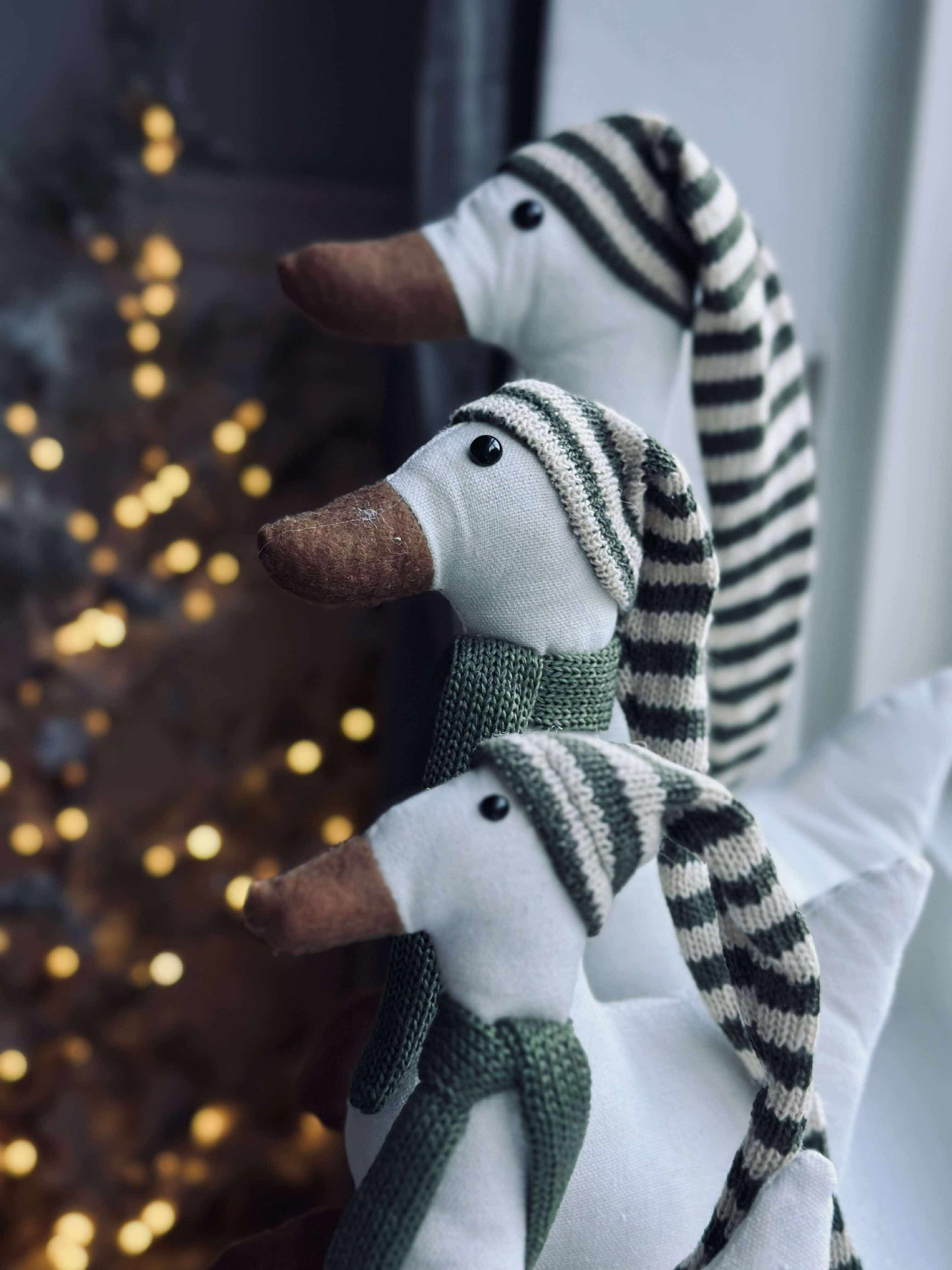 Juleand med grøn hue - Mini